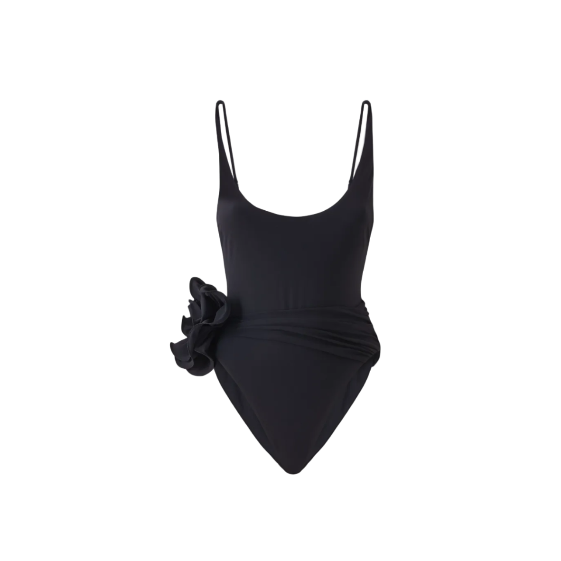 Flower Appliqué One-piece Swimsuit