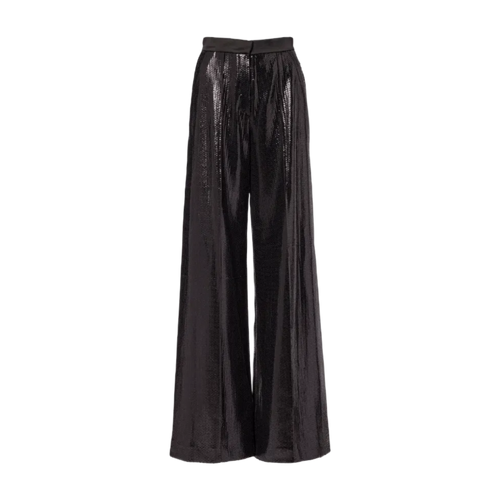 Elie Saab Sequins & Satin Pants