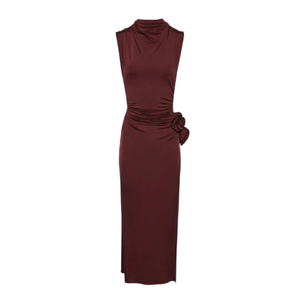 Magda Butrym Kleid 25 bordeaux 235425