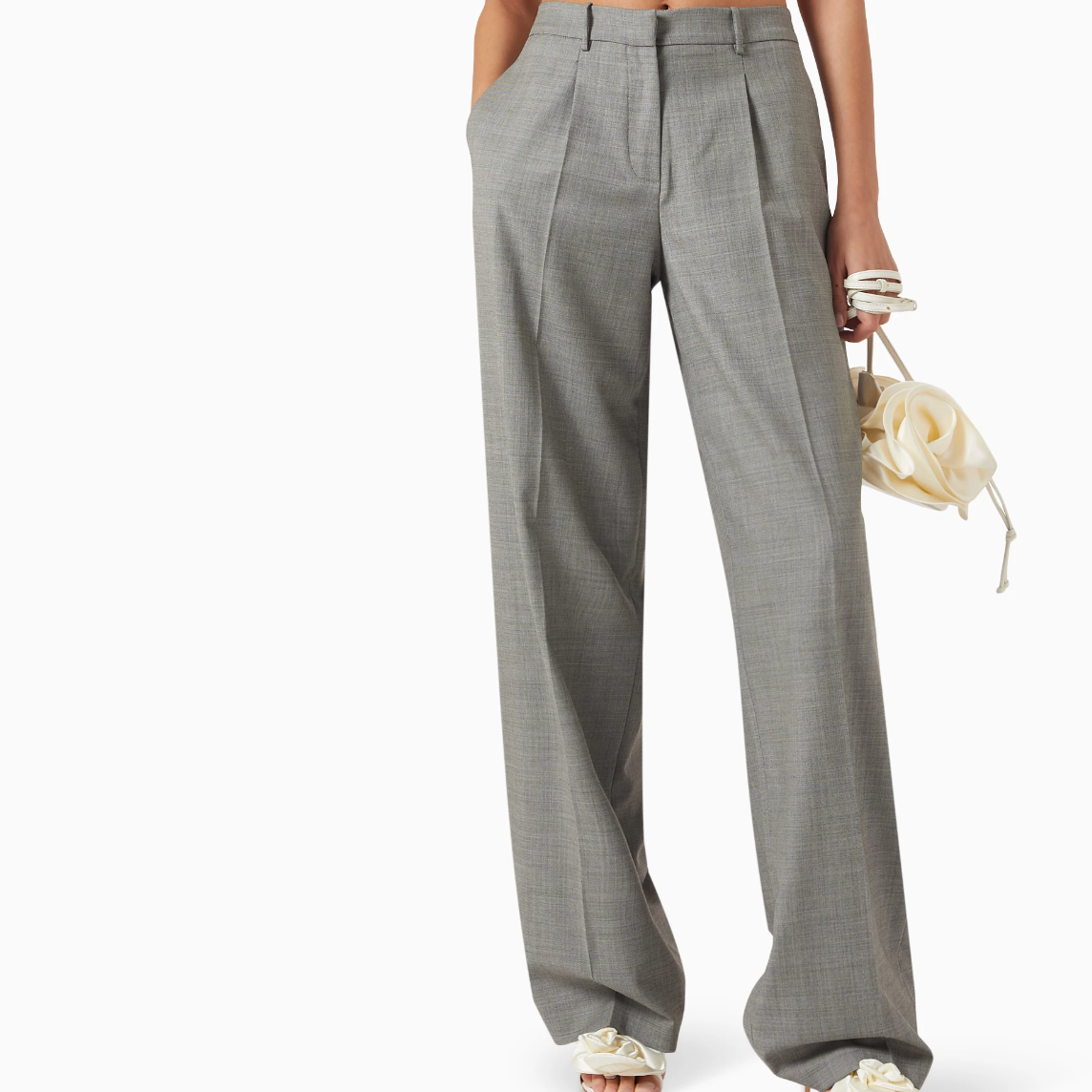 Magda Butrym pants grey 111724