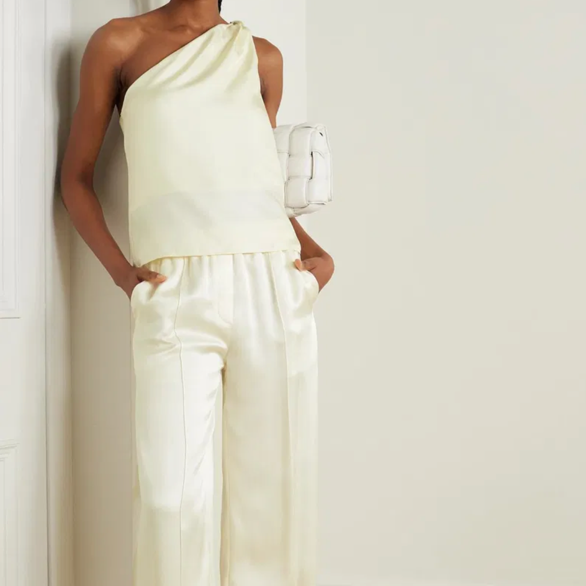 Adiran Twisted One-Shoulder Top