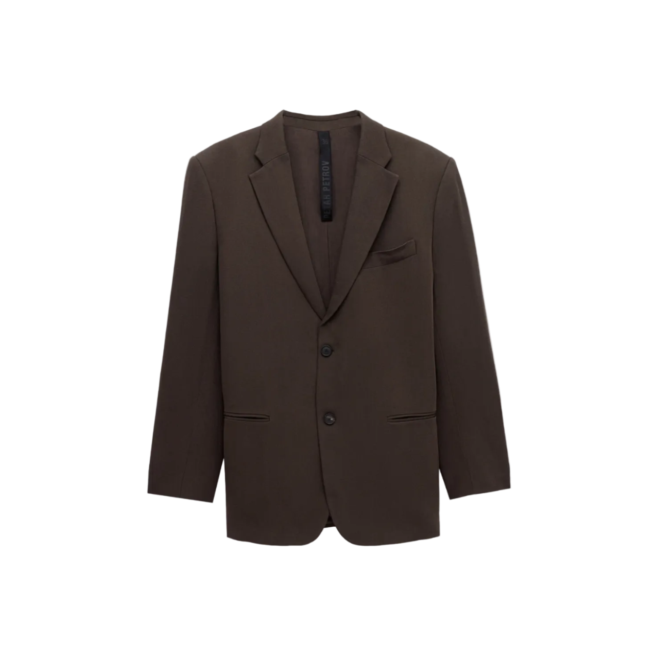 THE KIND Oversized Single-Breasted Tailored Jacket