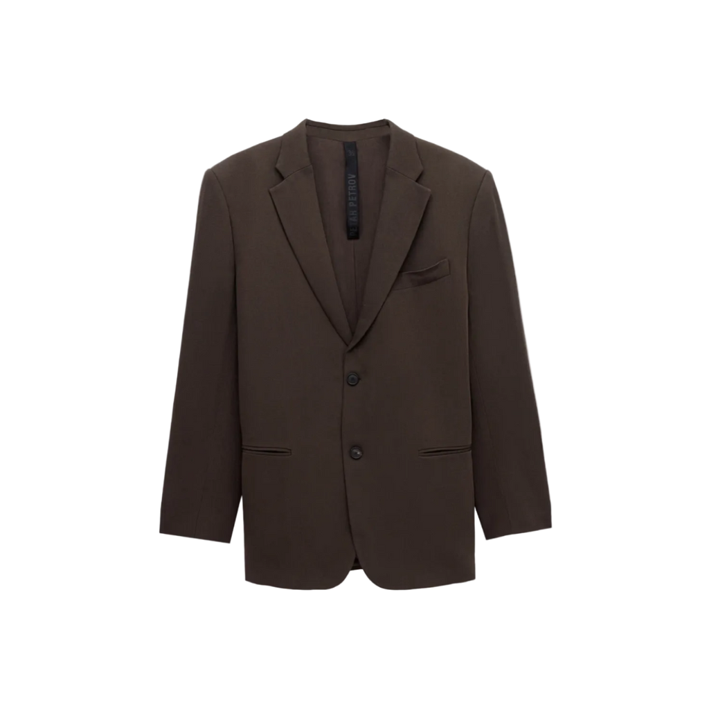 THE KIND Oversized Single-Breasted Tailored Jacket