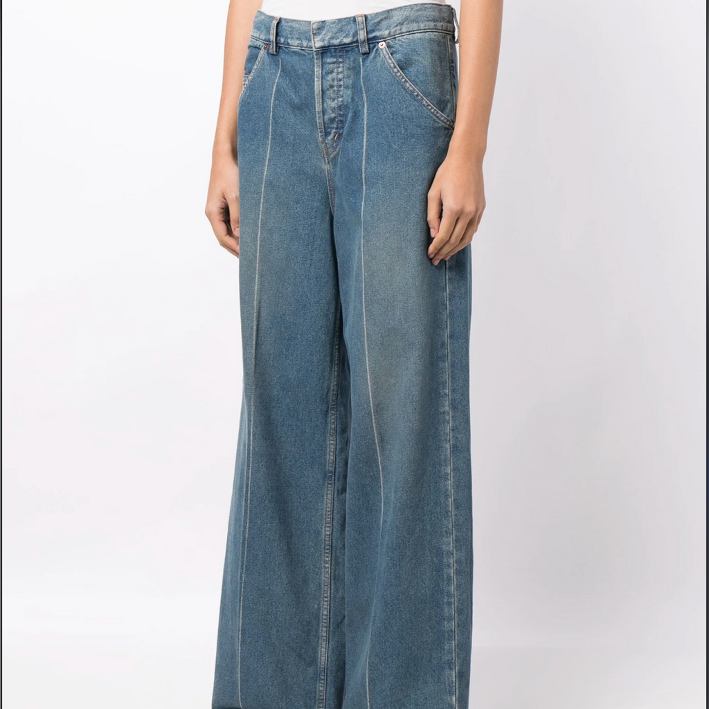 High-Rise Wide-Leg Jeans