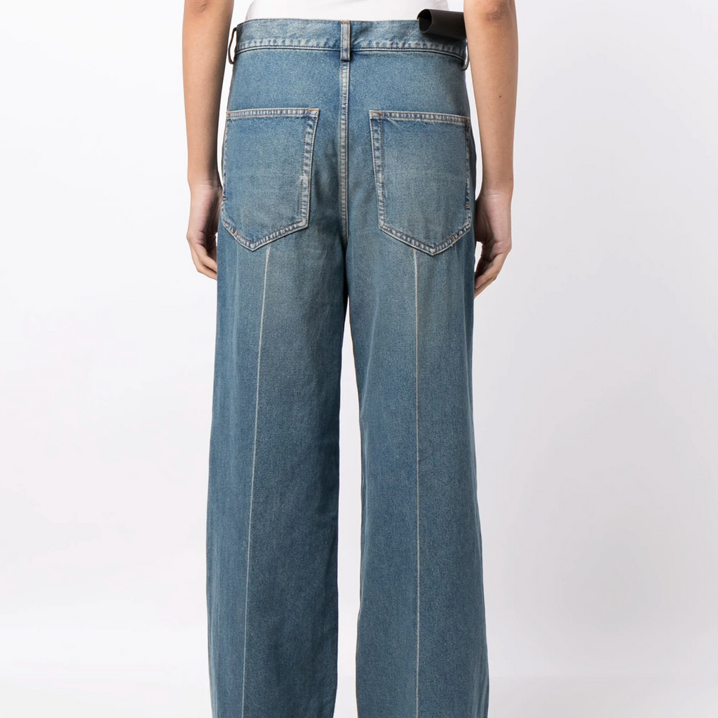 High-Rise Wide-Leg Jeans