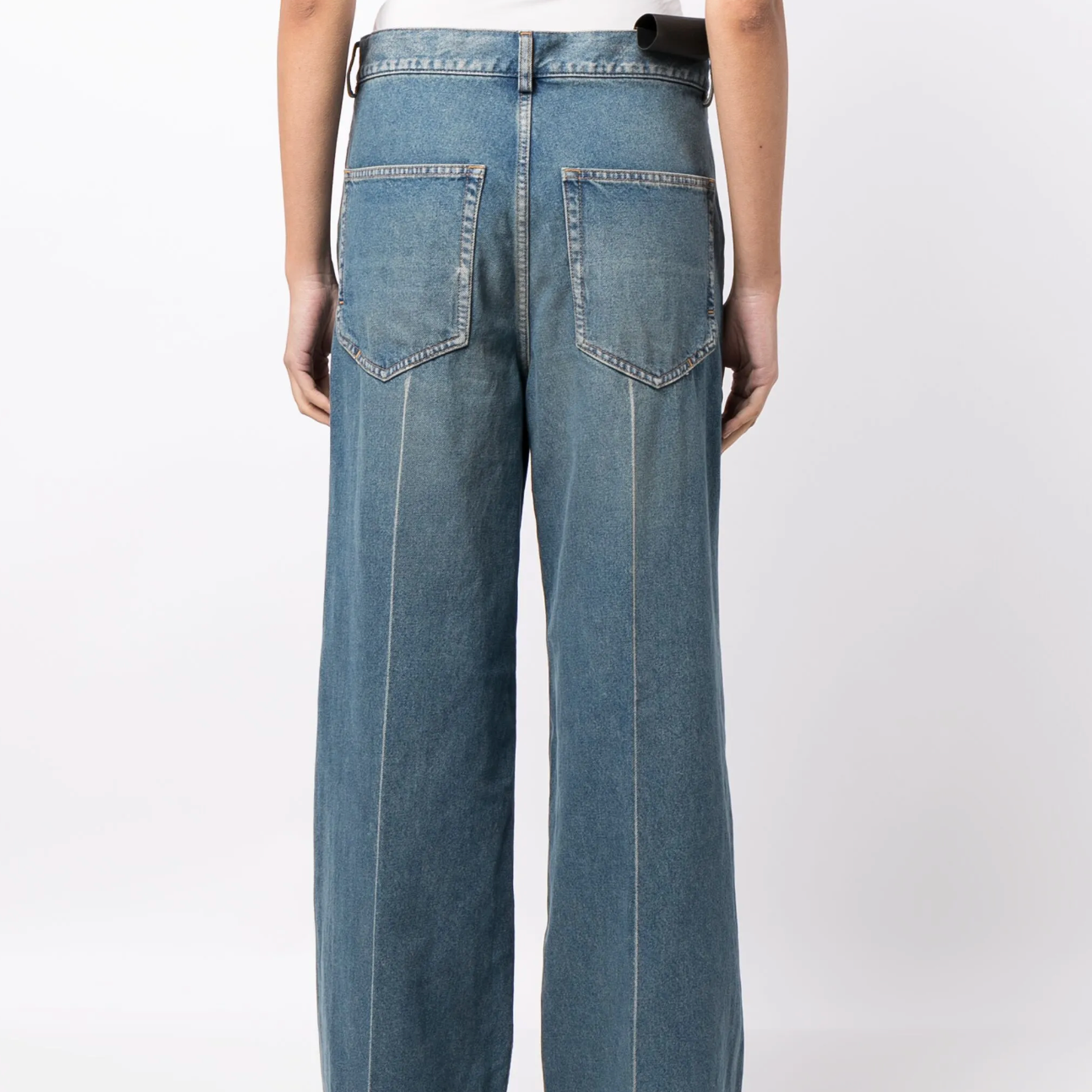 High-Rise Wide-Leg Jeans