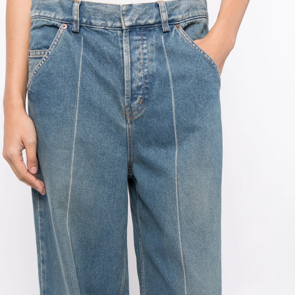 High-Rise Wide-Leg Jeans