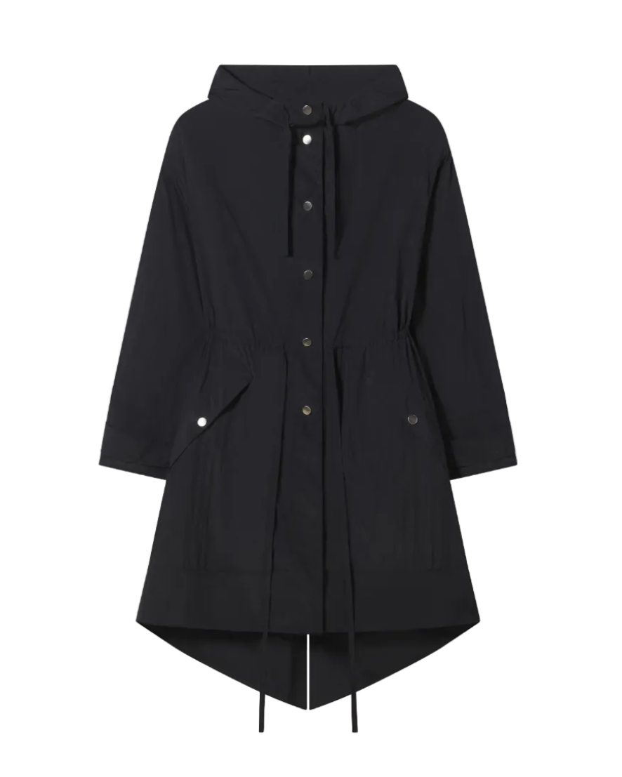 Hooded Parka in Nylon