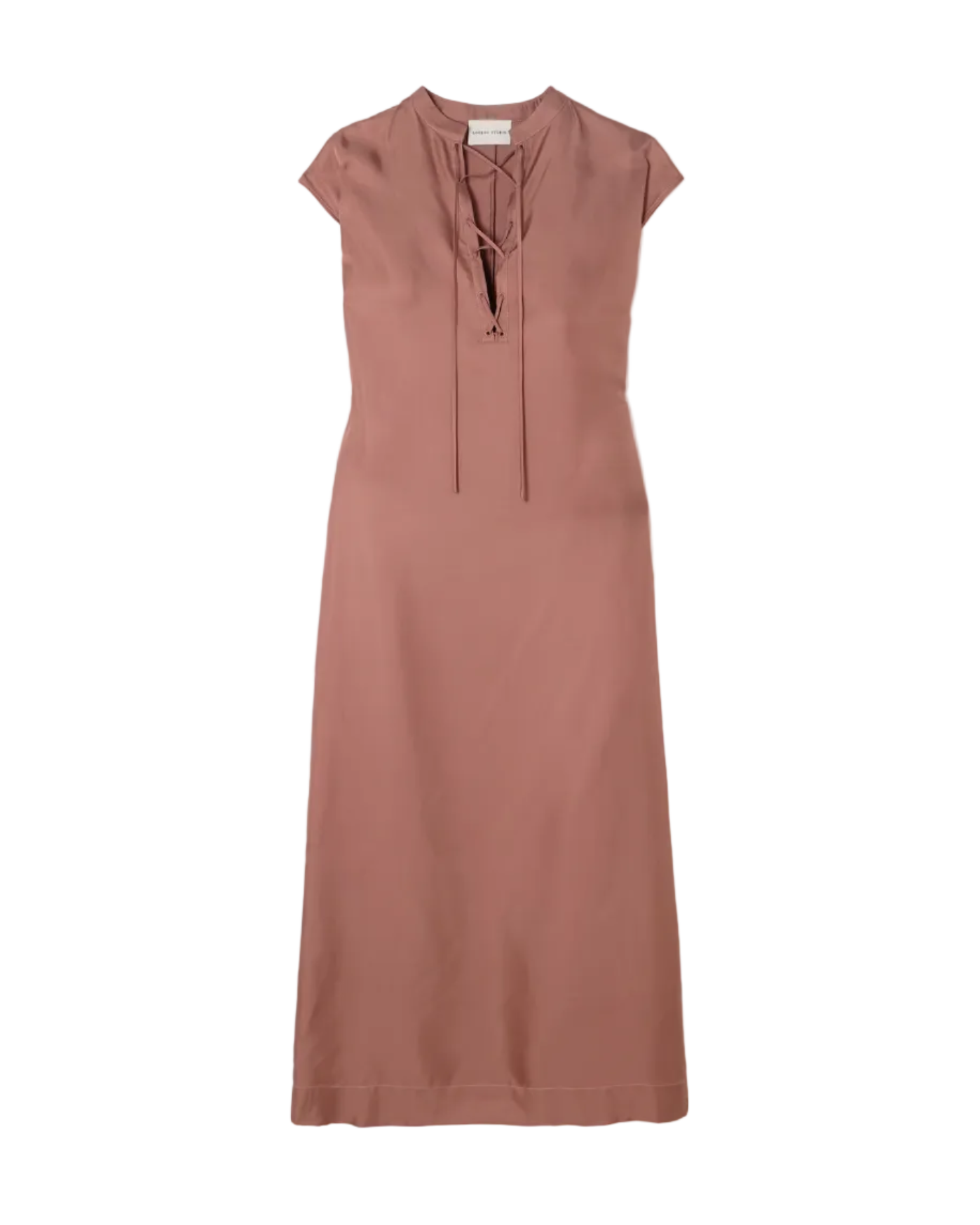 Demeter Silk Twill Midi Dress