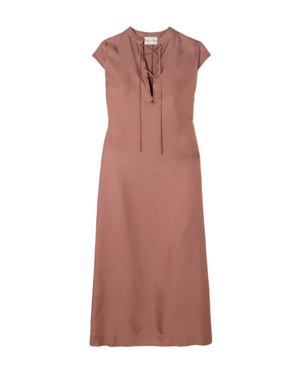 Demeter Silk Twill Midi Dress