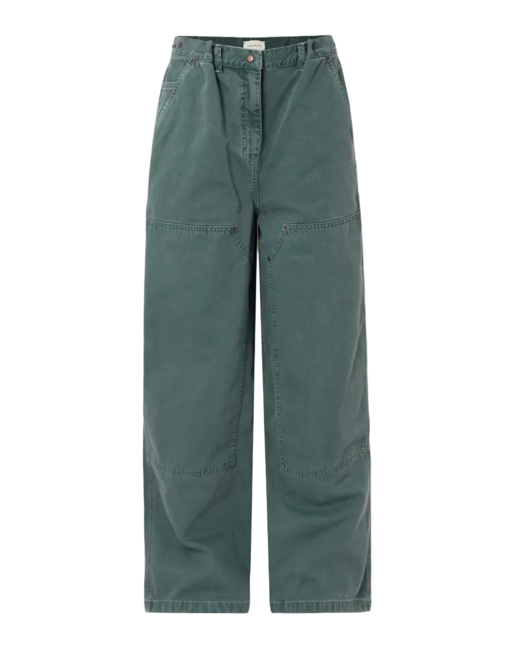 Mid-Rise Straight-Leg Jeans