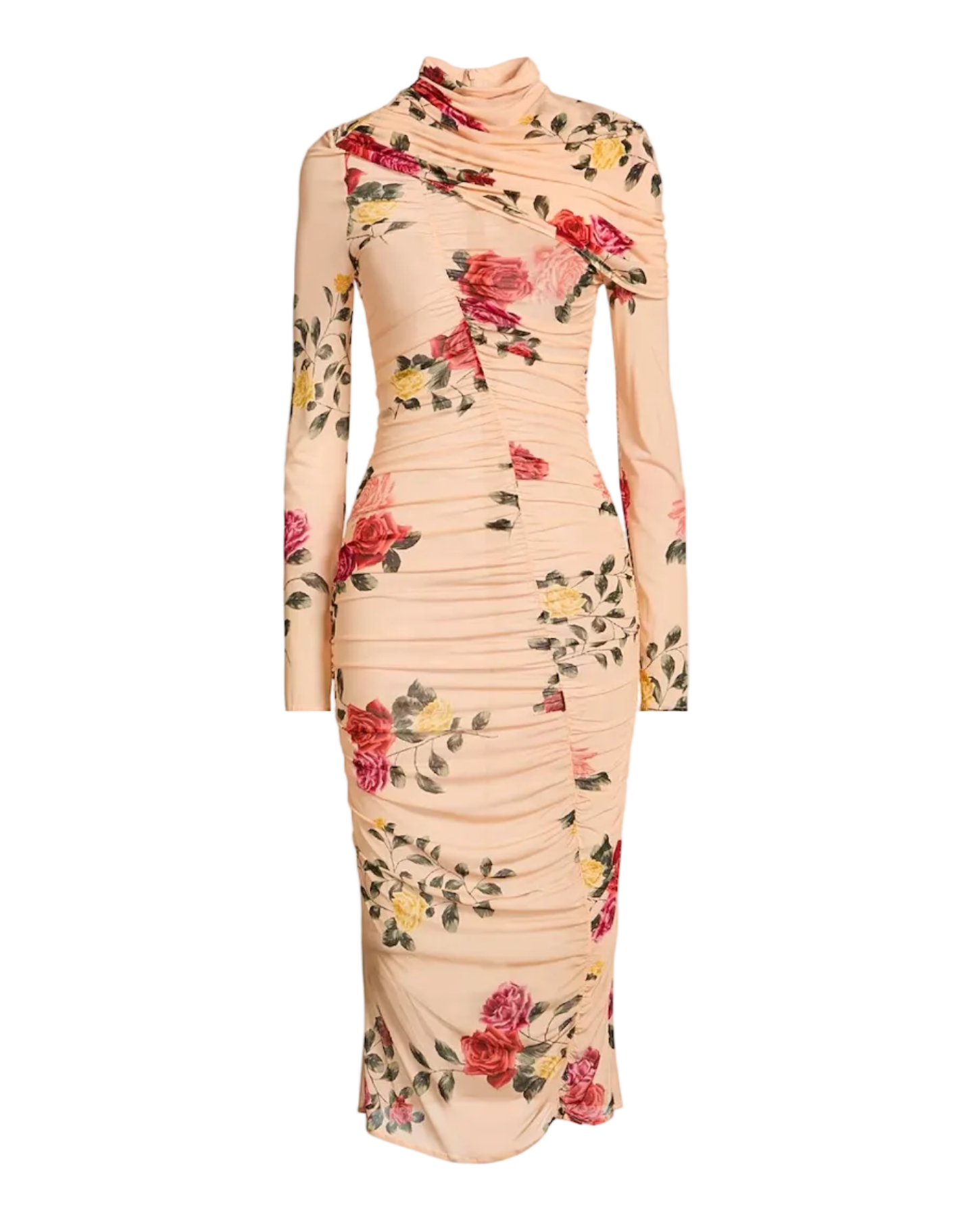 Floral Print Midi Dress