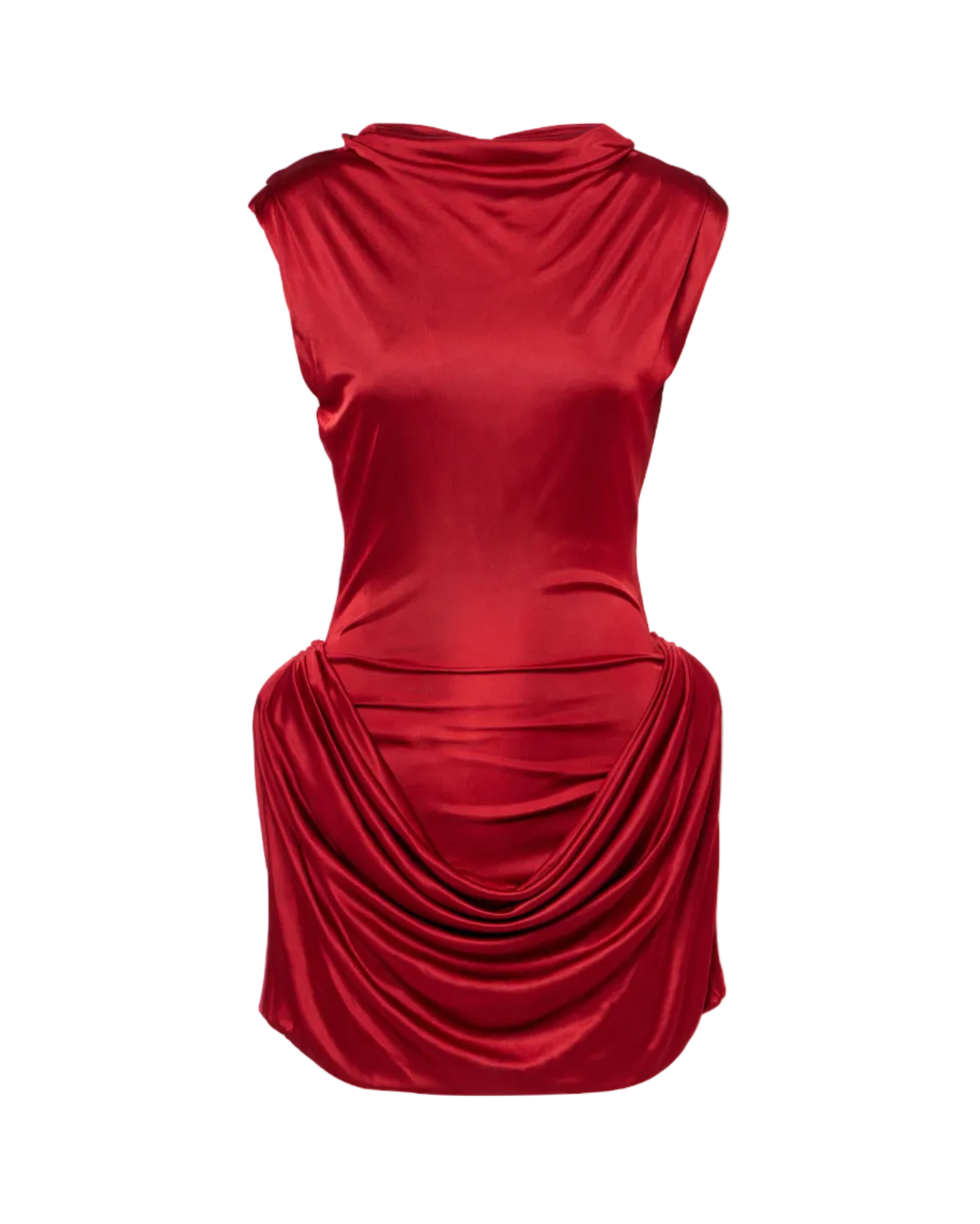 Draped Minidress