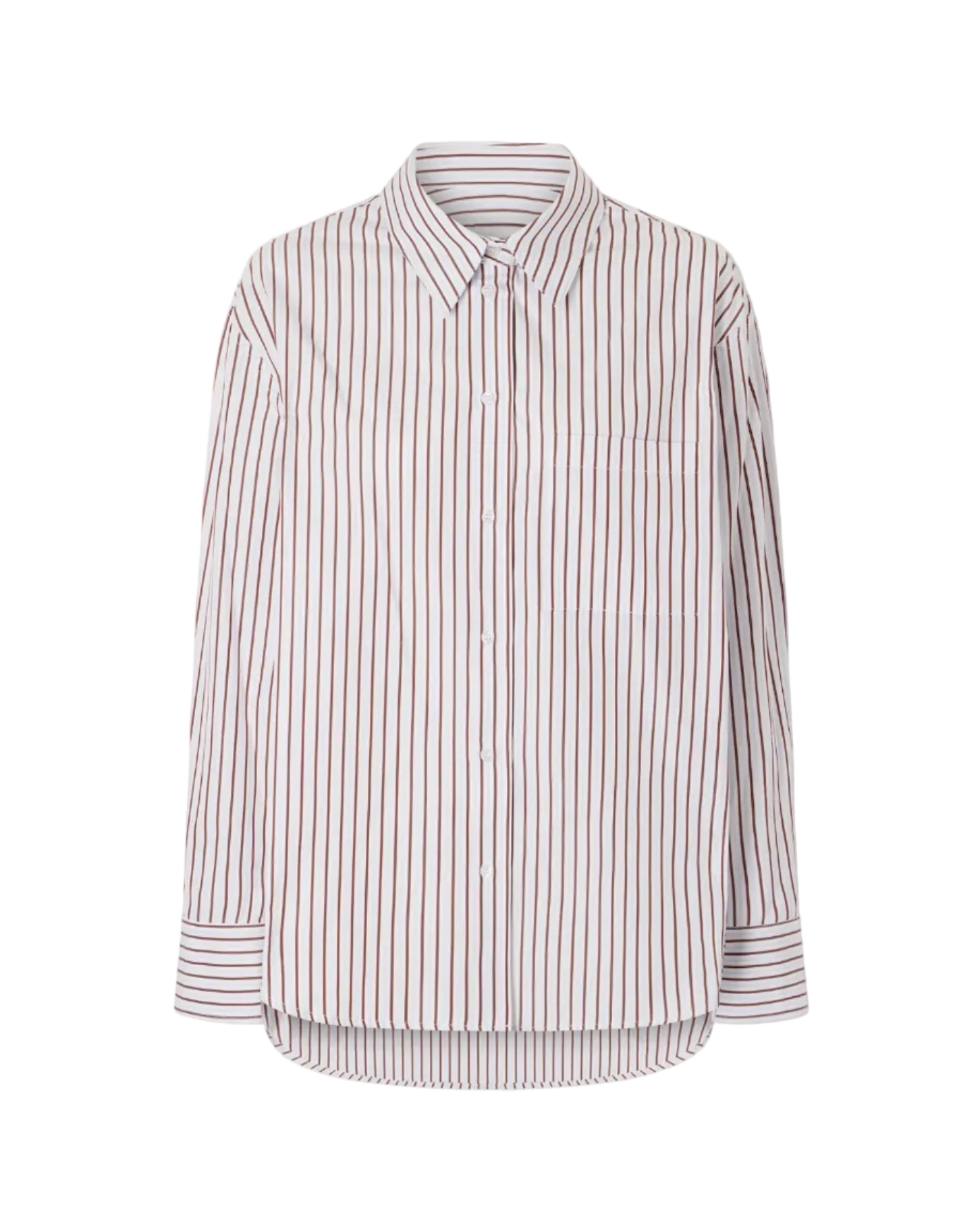 Maud Striped Poplin Shirt