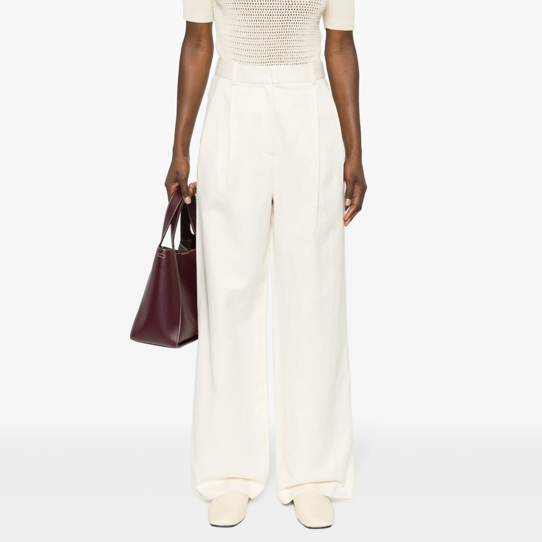LouLou trousers Idai ivory