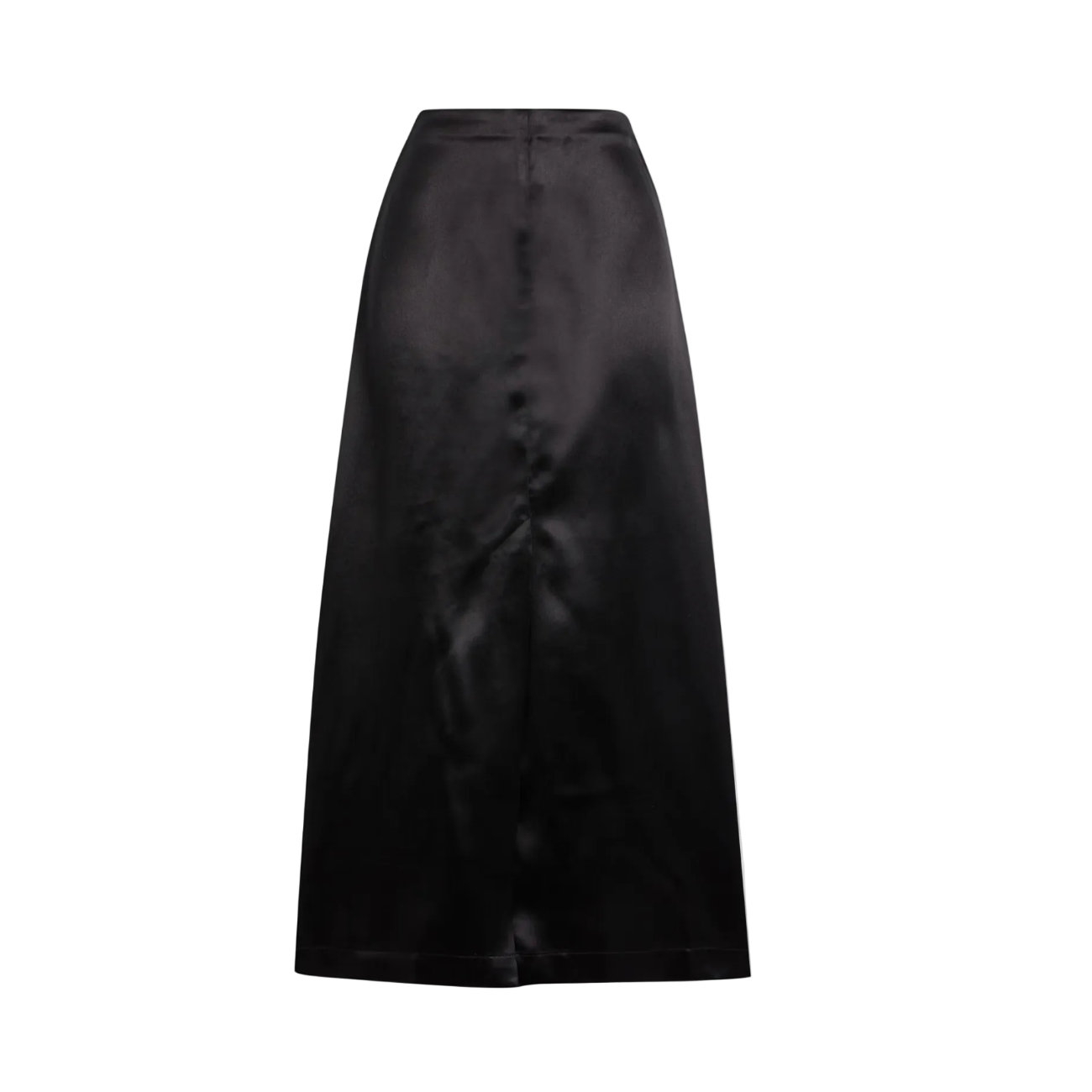 Lys Silk-Blend Satin Skirt