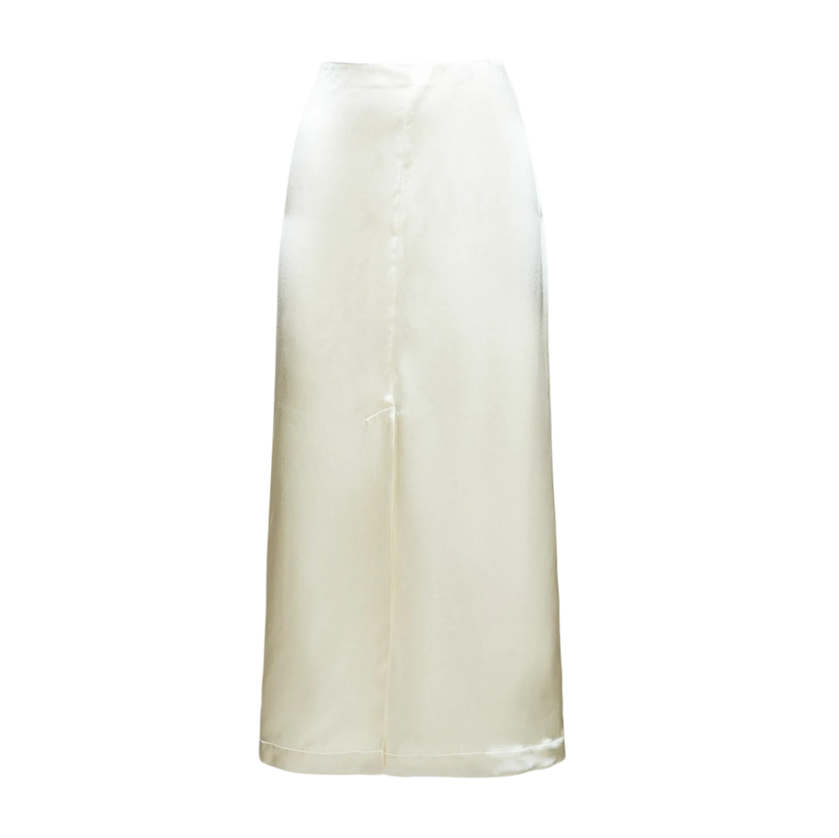 Lys Silk-Blend Satin Skirt