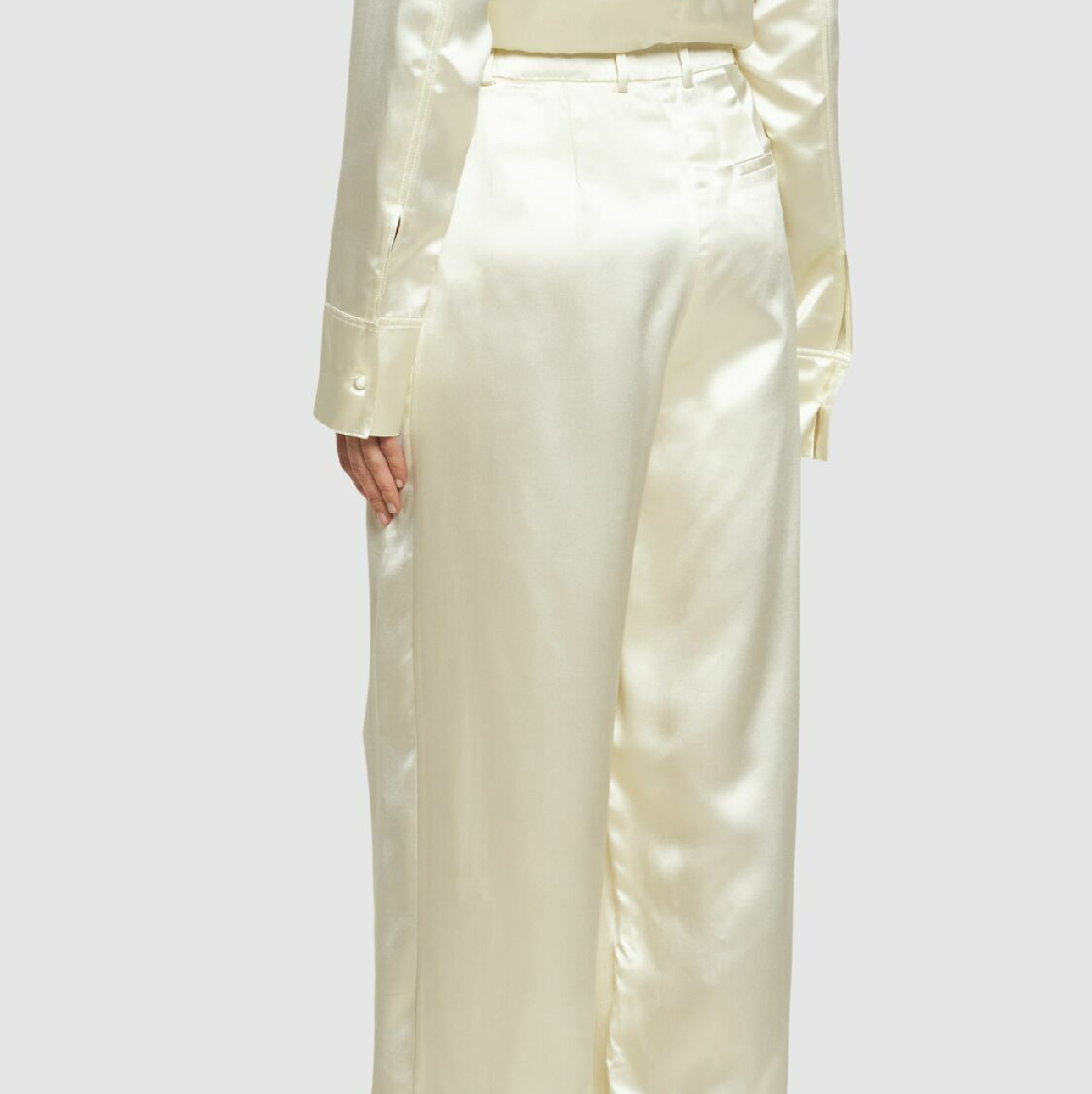 LouLou wide pants Vione soft vanilla