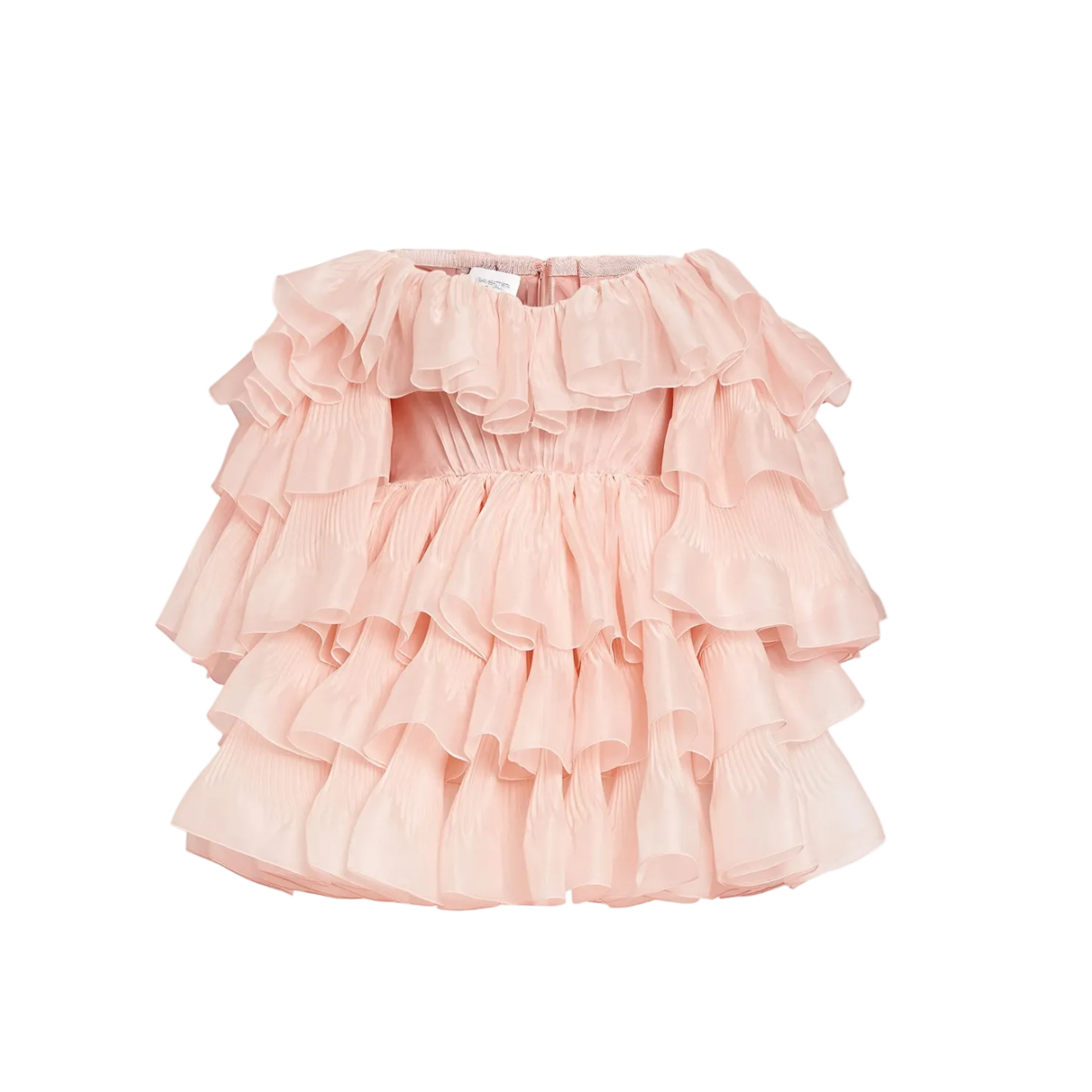 Ruffled Off-Shoulder Mini Dress