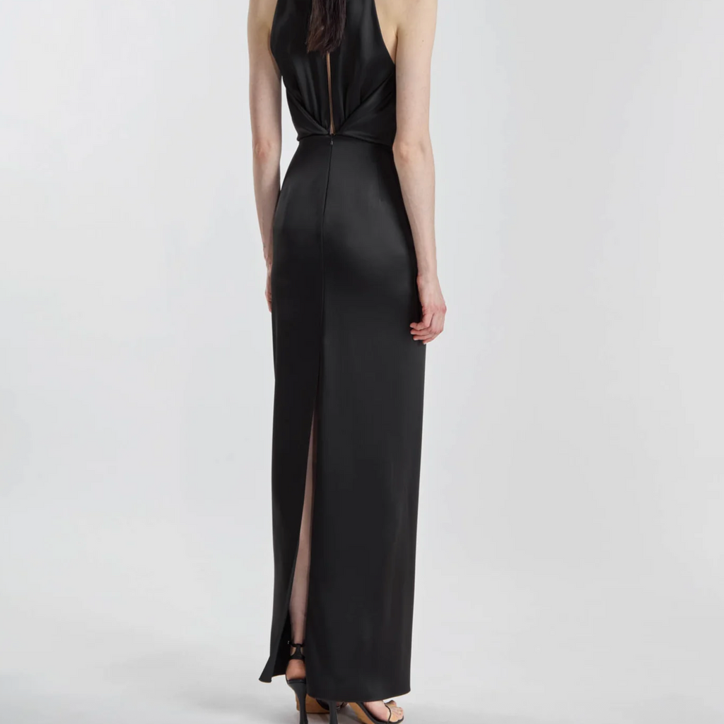 Black Adiance Halterneck Dress