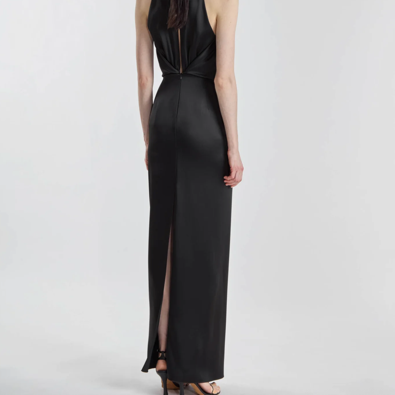 Black Adiance Halterneck Dress