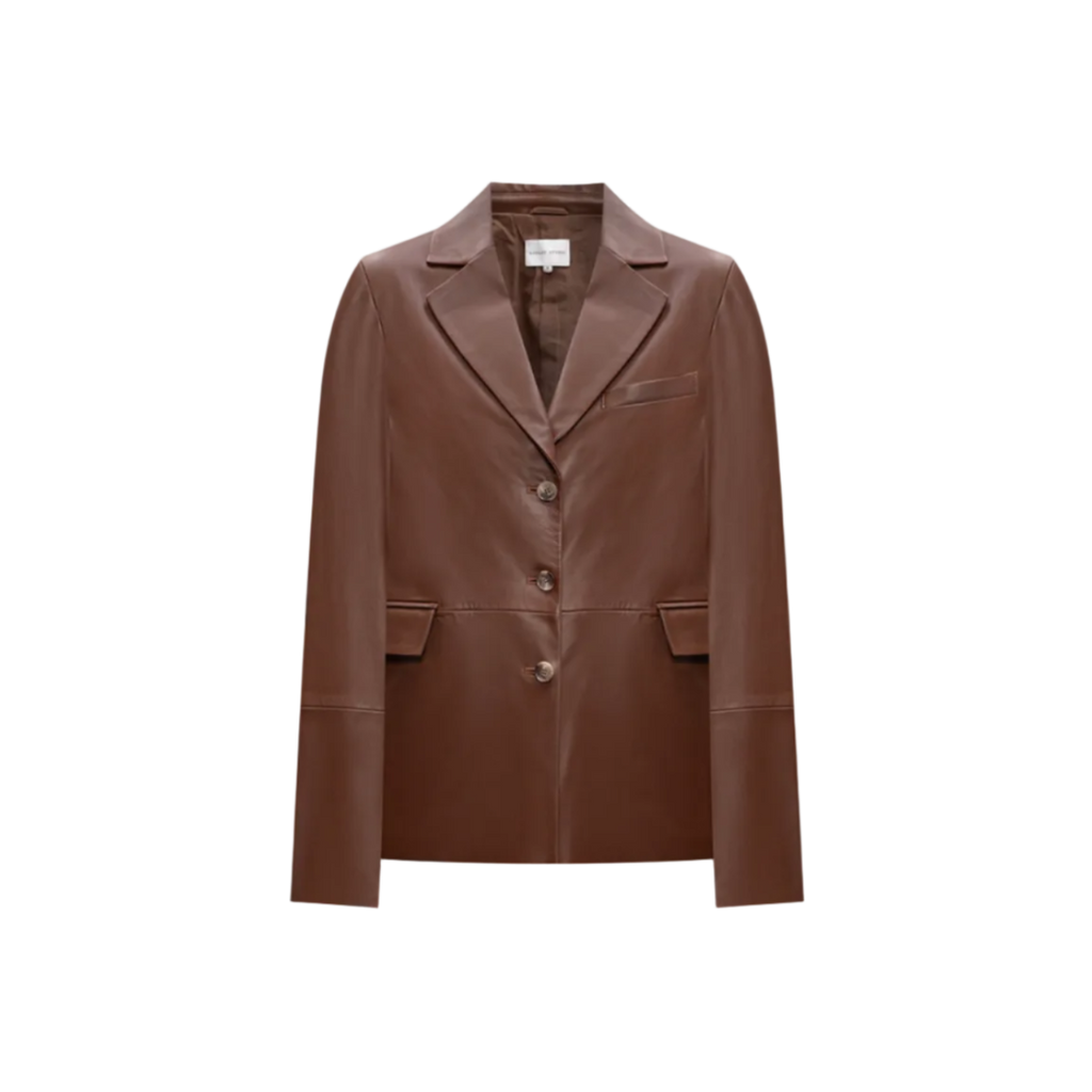 Brown Aldo Leather Jacket