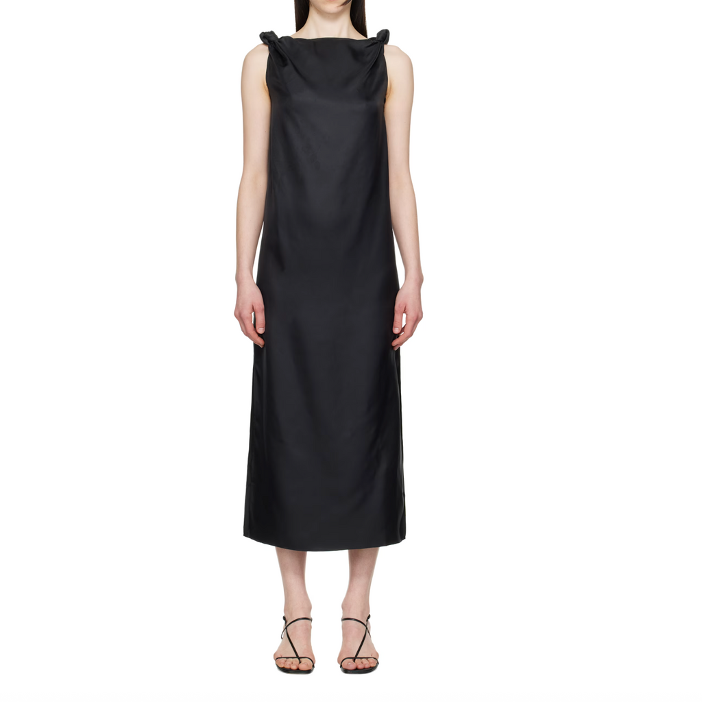 Nada Silk-Twill Maxi Dress