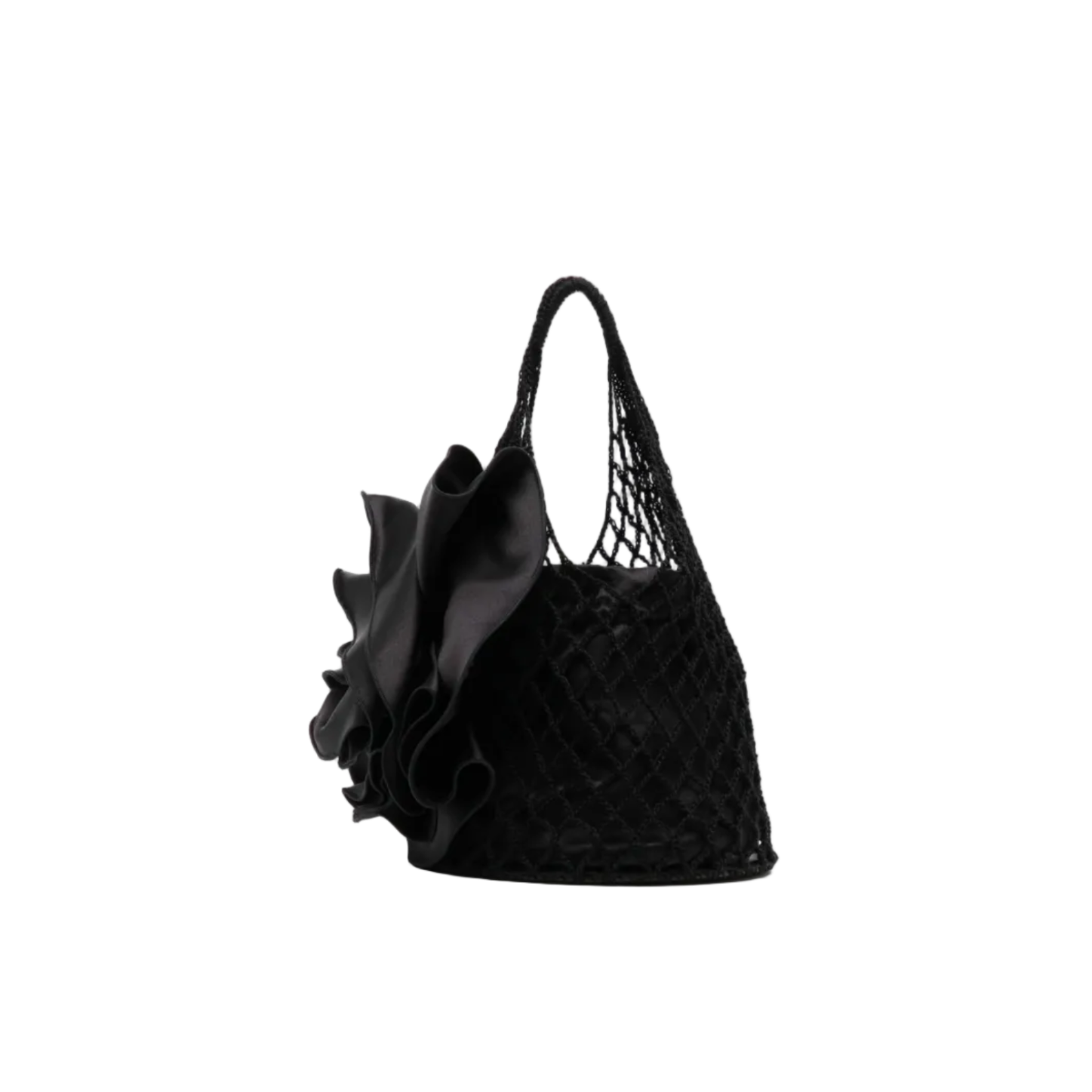 Devana Floral-Appliqué Mini Bag