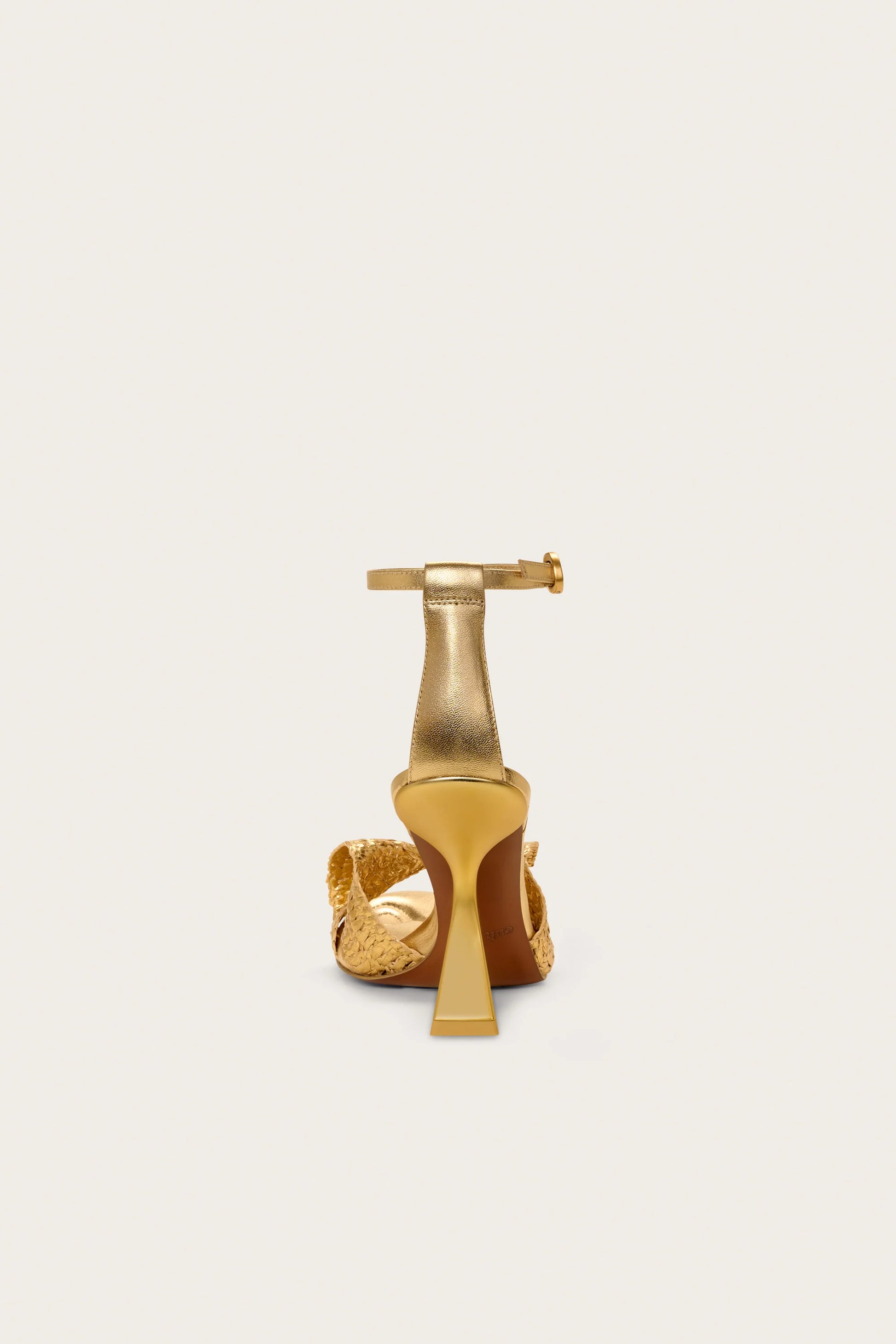 Zephyr Woven Raffia Sculptural Sandals