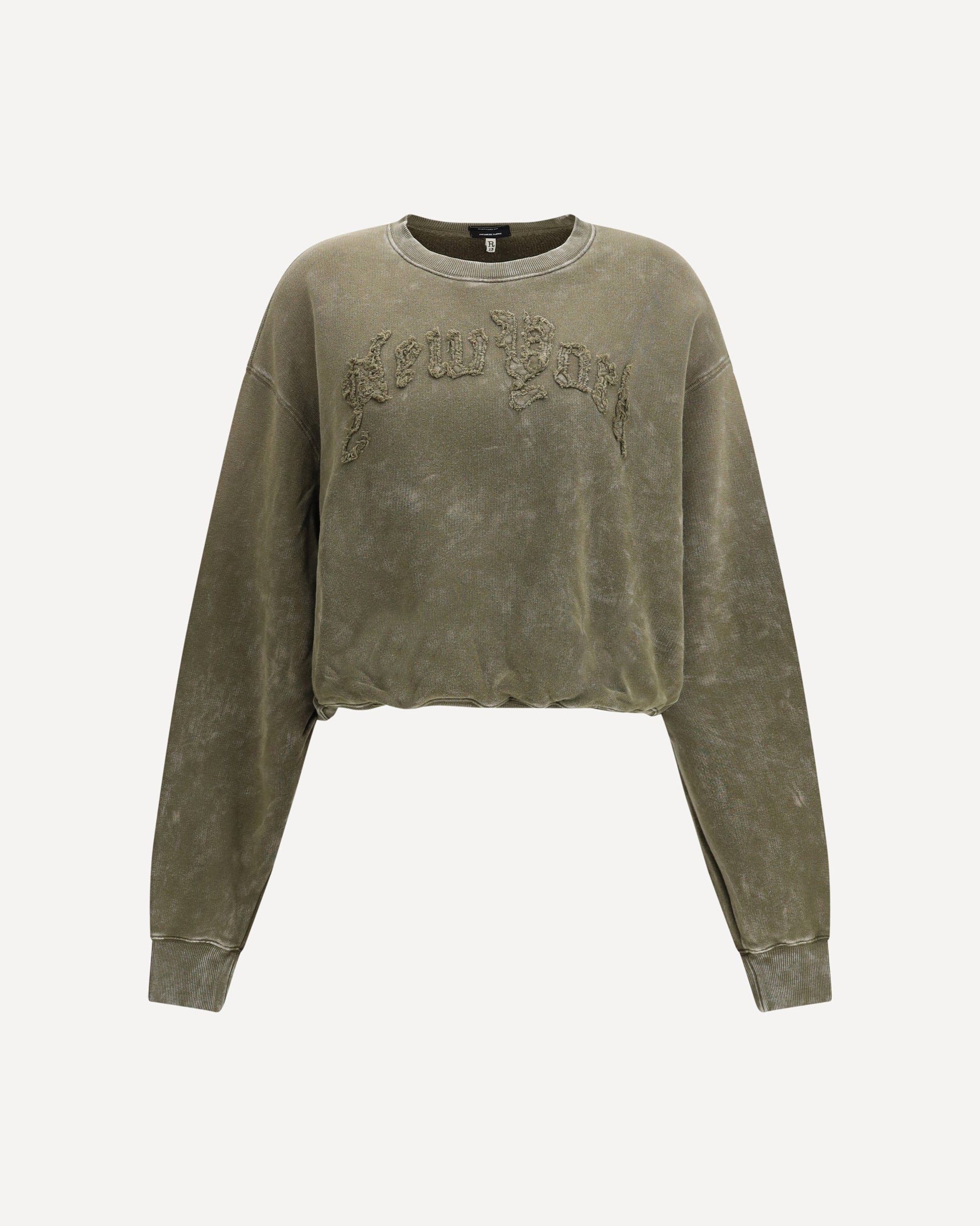 R13 SWEATSHIRT NEW YORK 001BT