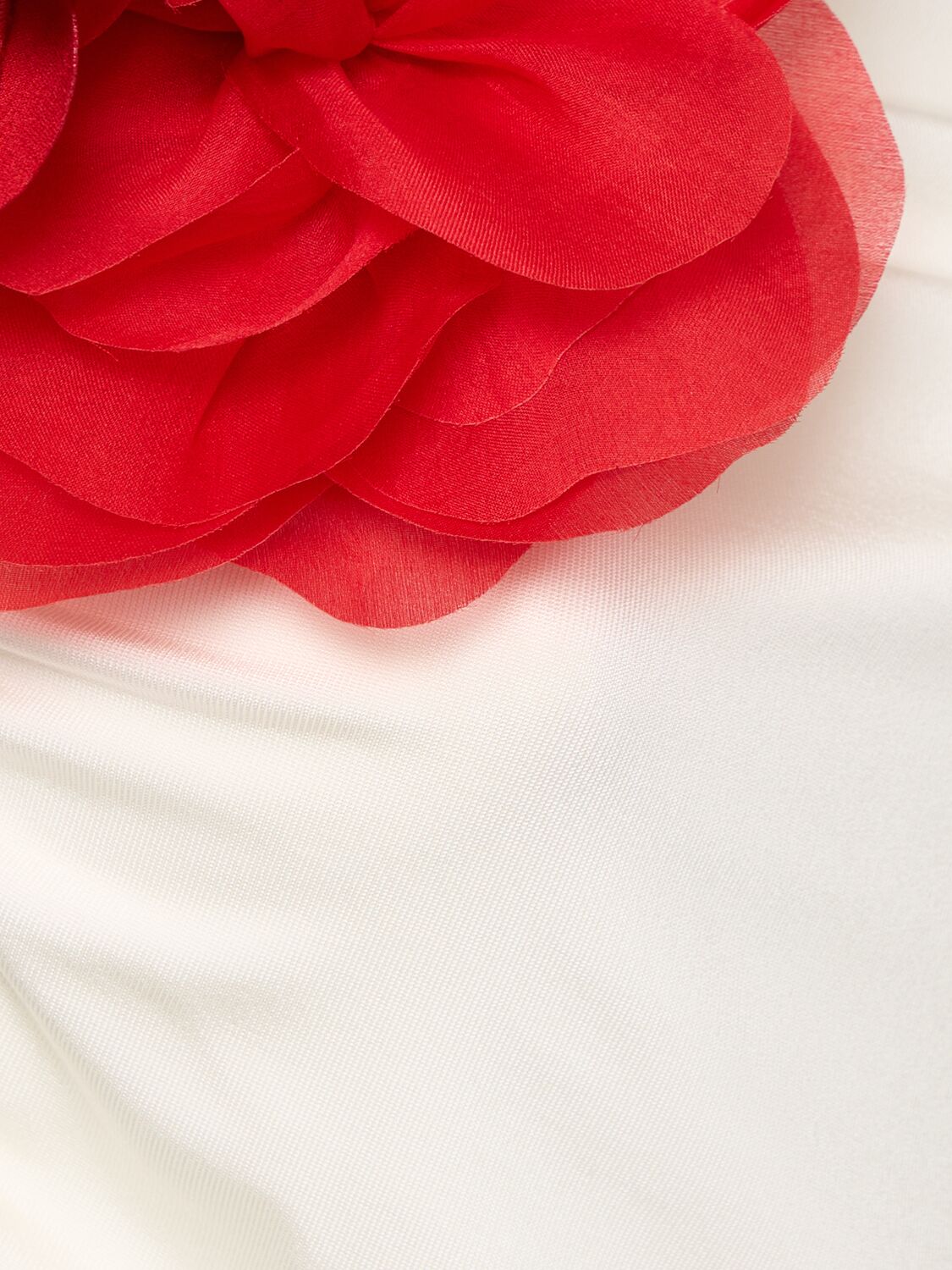 Draped Jersey One-Shoulder Top