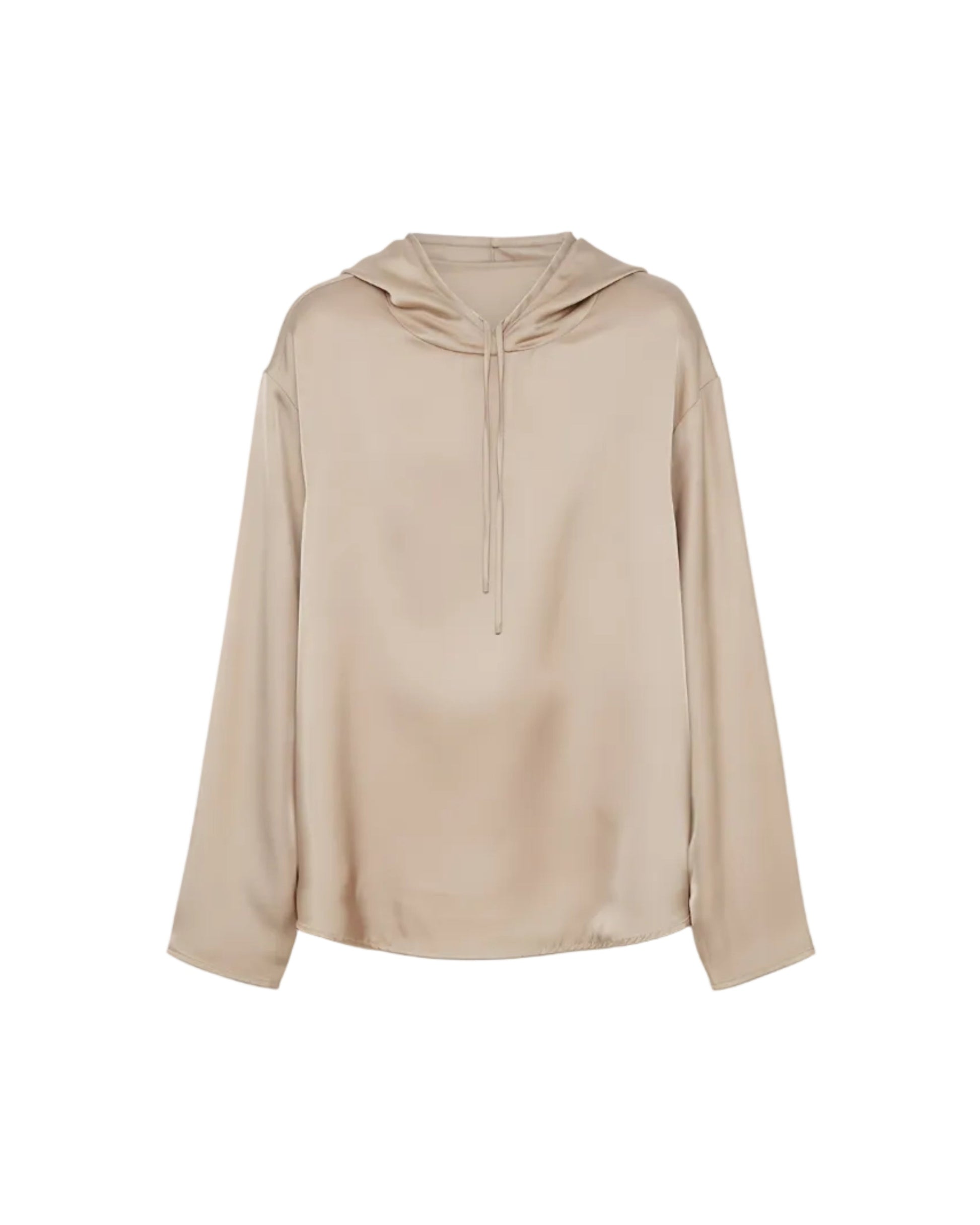 Nuka Silk Hooded Blouse