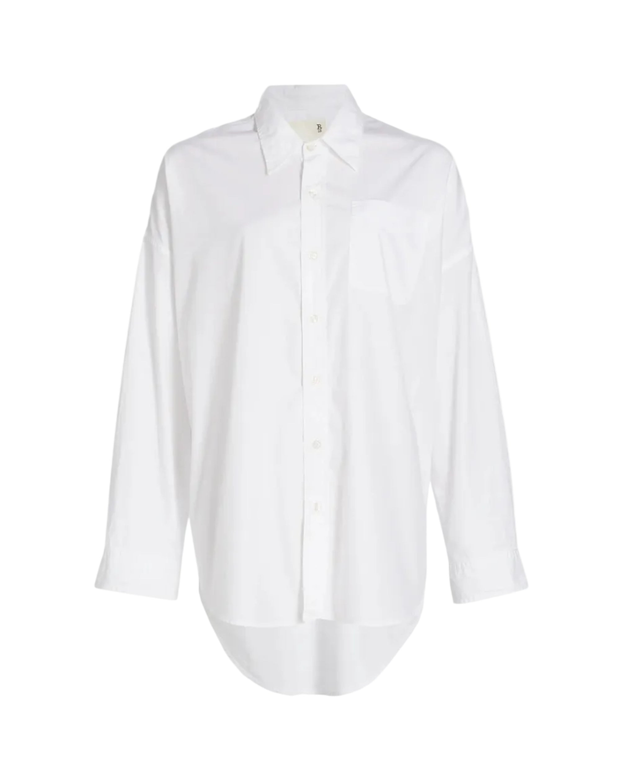 Drop Neck Oxford Shirt