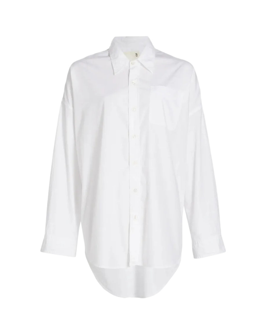 Drop Neck Oxford Shirt