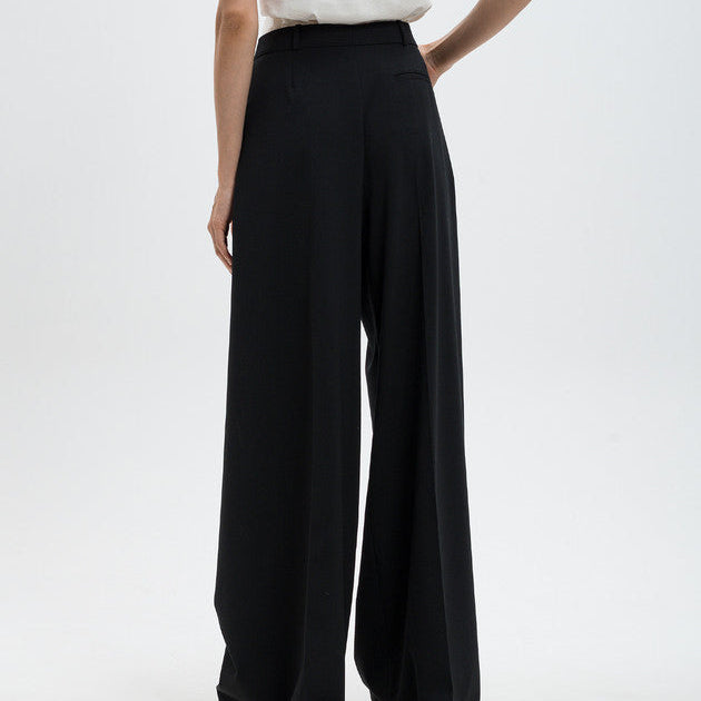 Del Core Hose weites Bein schwarz