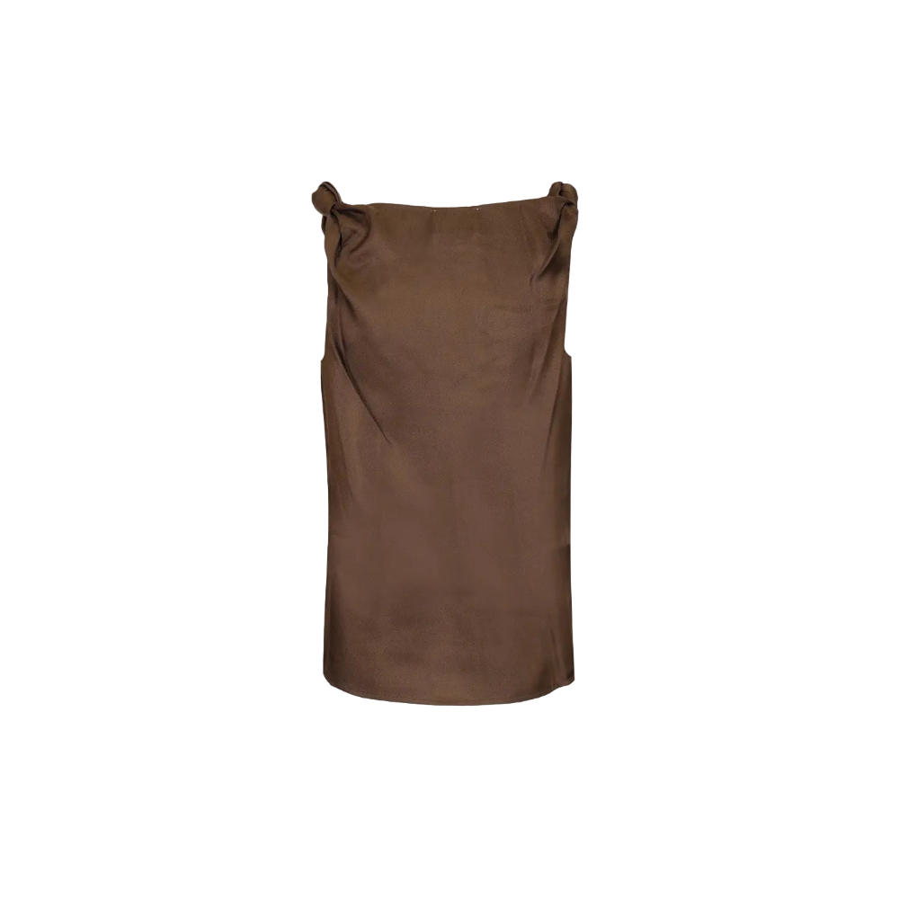 Remy Draped Silk Top