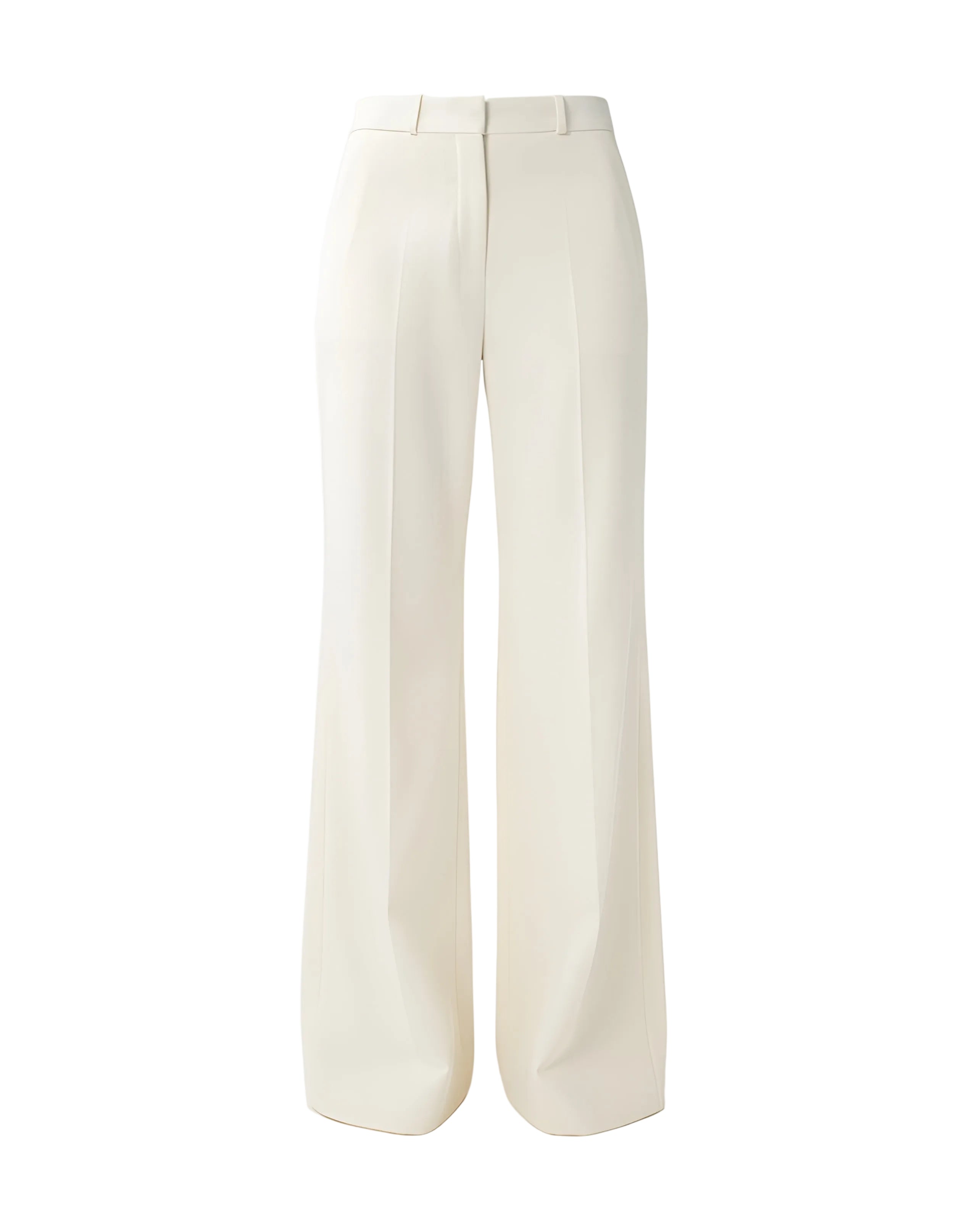 Wool Bootcut Trousers