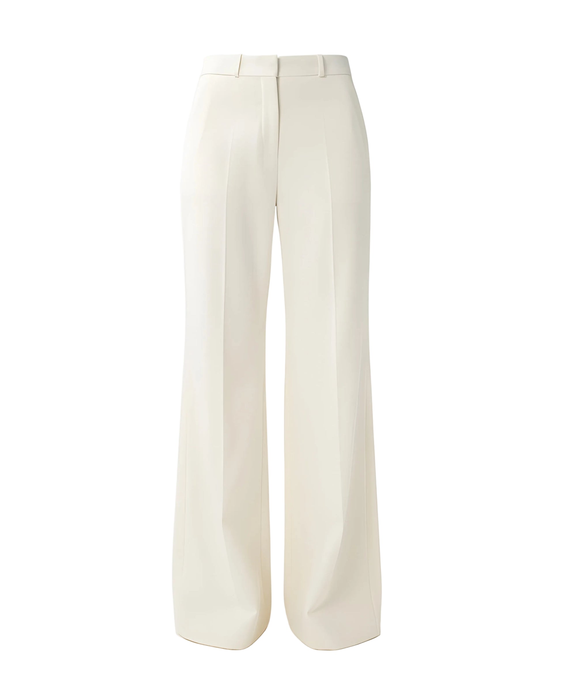 Wool Bootcut Trousers