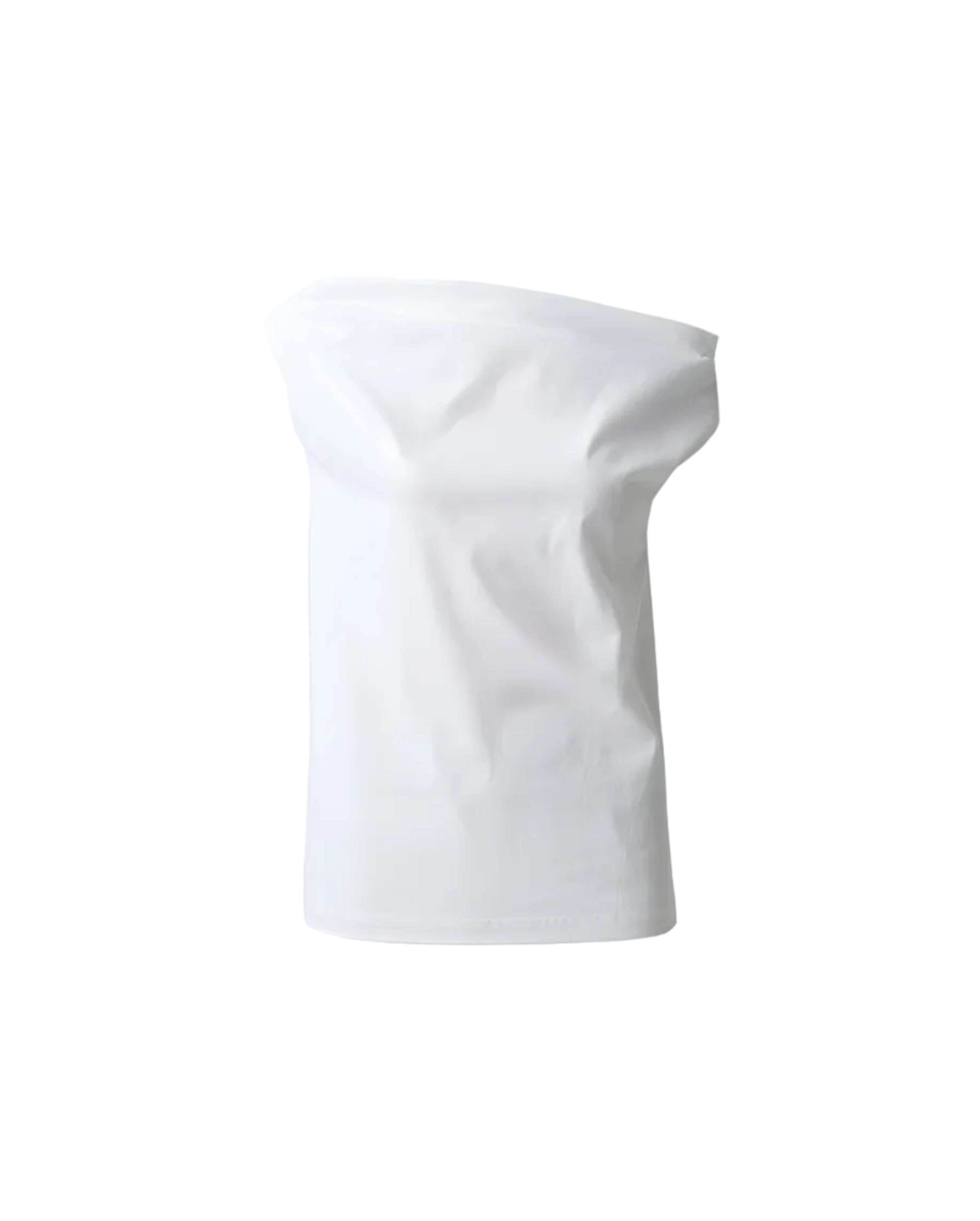 Tiche Cotton-Blend Draped Top