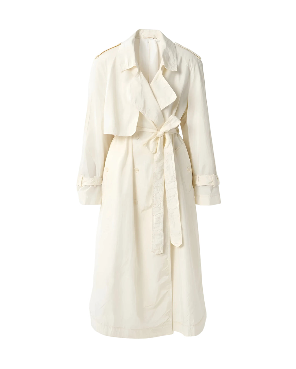 Silk Trench Coat