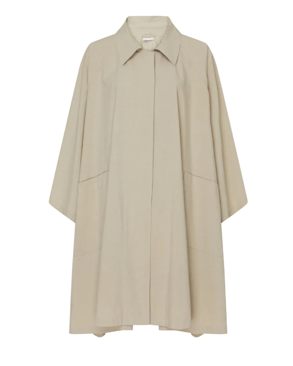 Cotton Twill Trench Coat