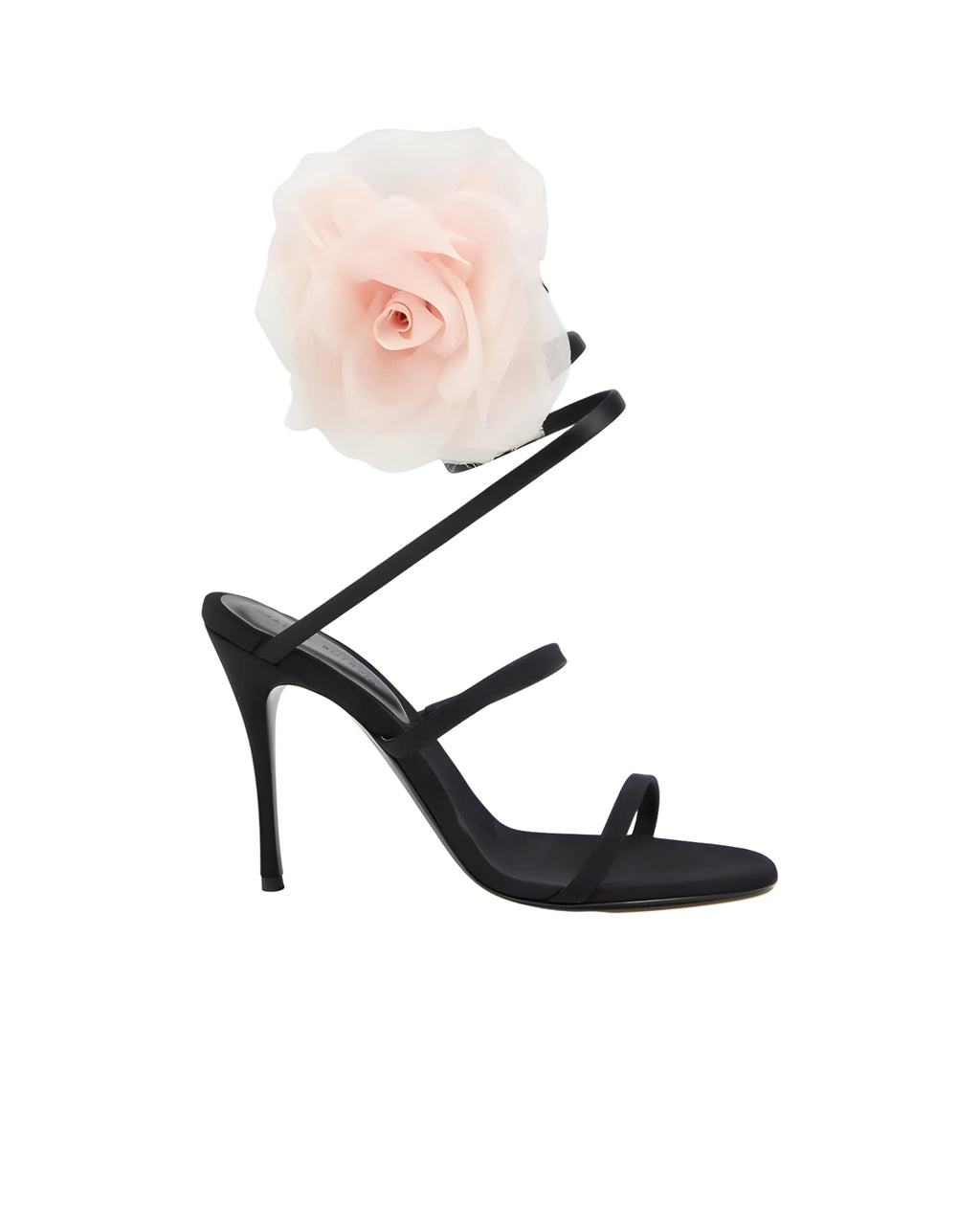 Floral-Appliqué Sandals