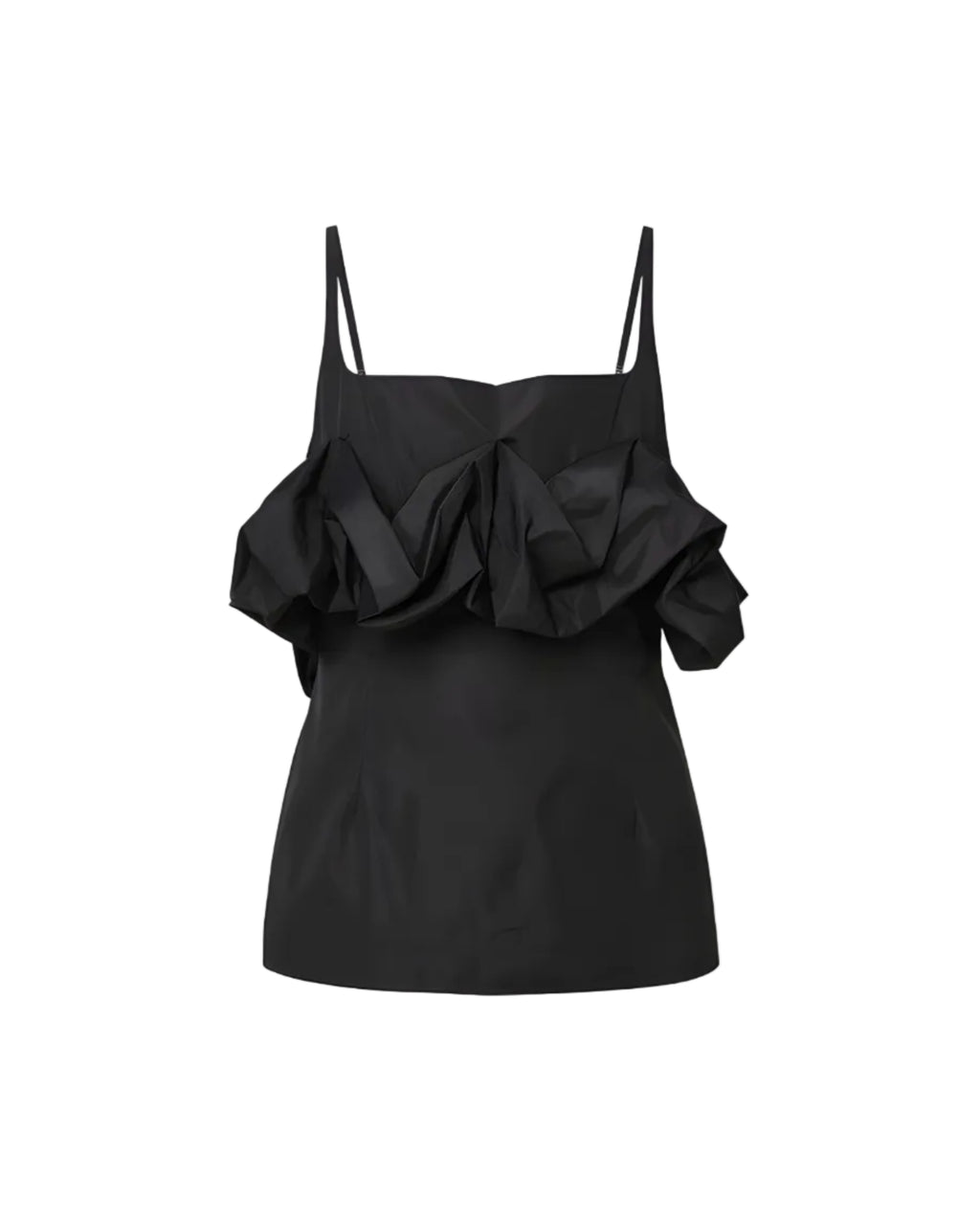 Ruffled Bustier Top