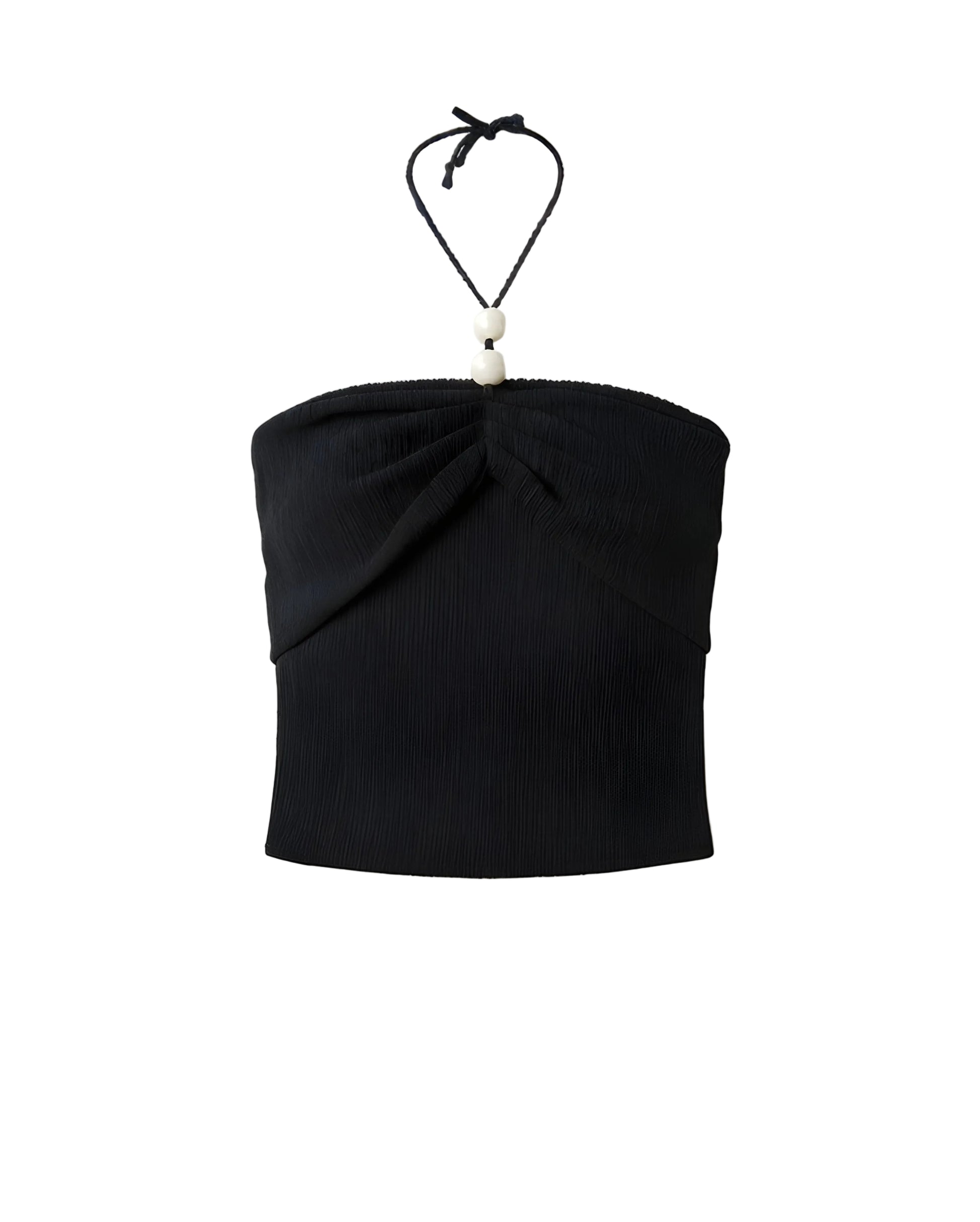 Halterneck Beaded Blouse