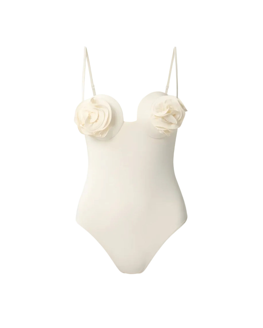 Floral-Appliqué Swimsuit