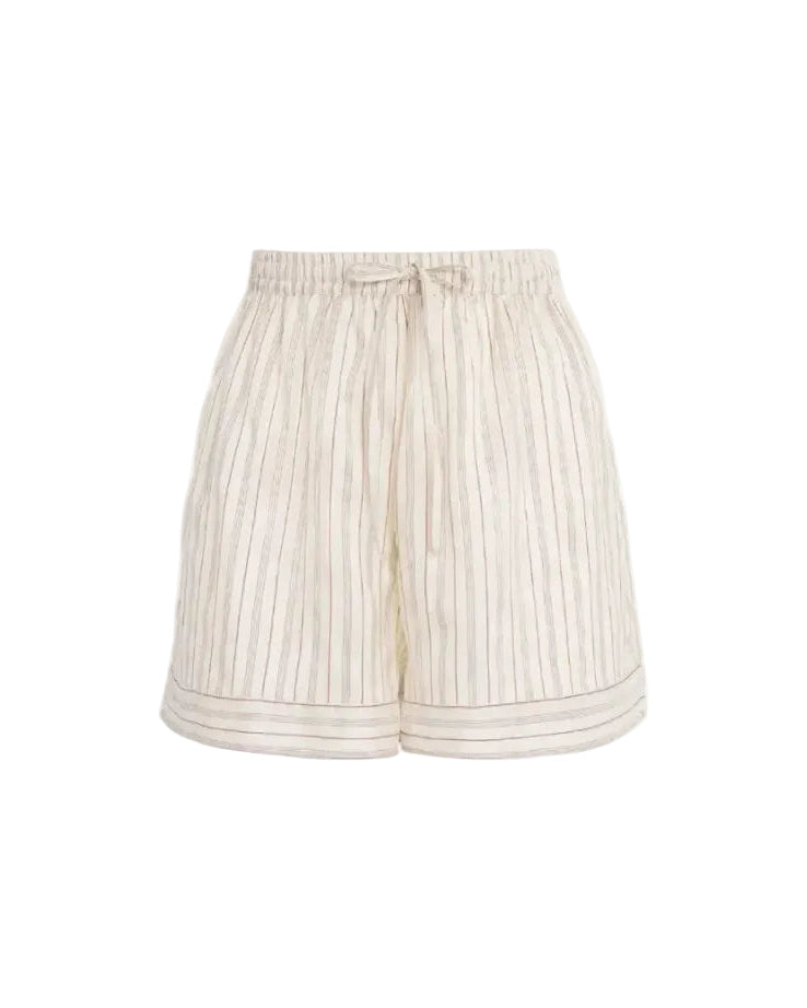Wensu Silk Stripe Shorts