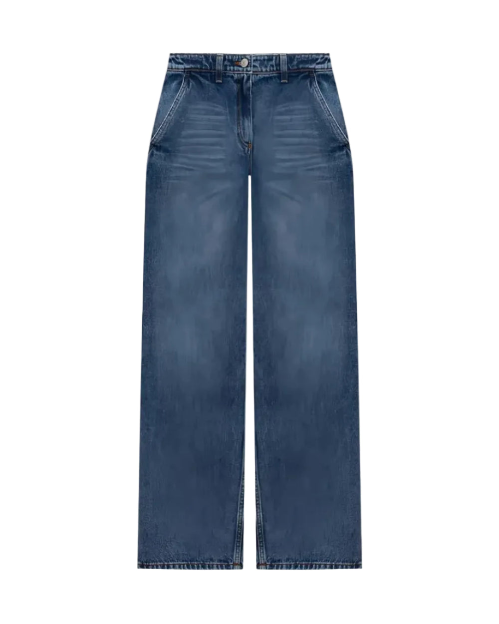 Wide Leg Denim Pants