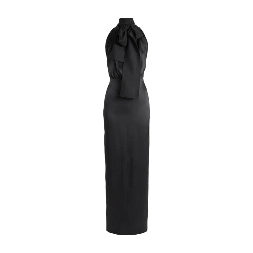 Black Adiance Halterneck Dress
