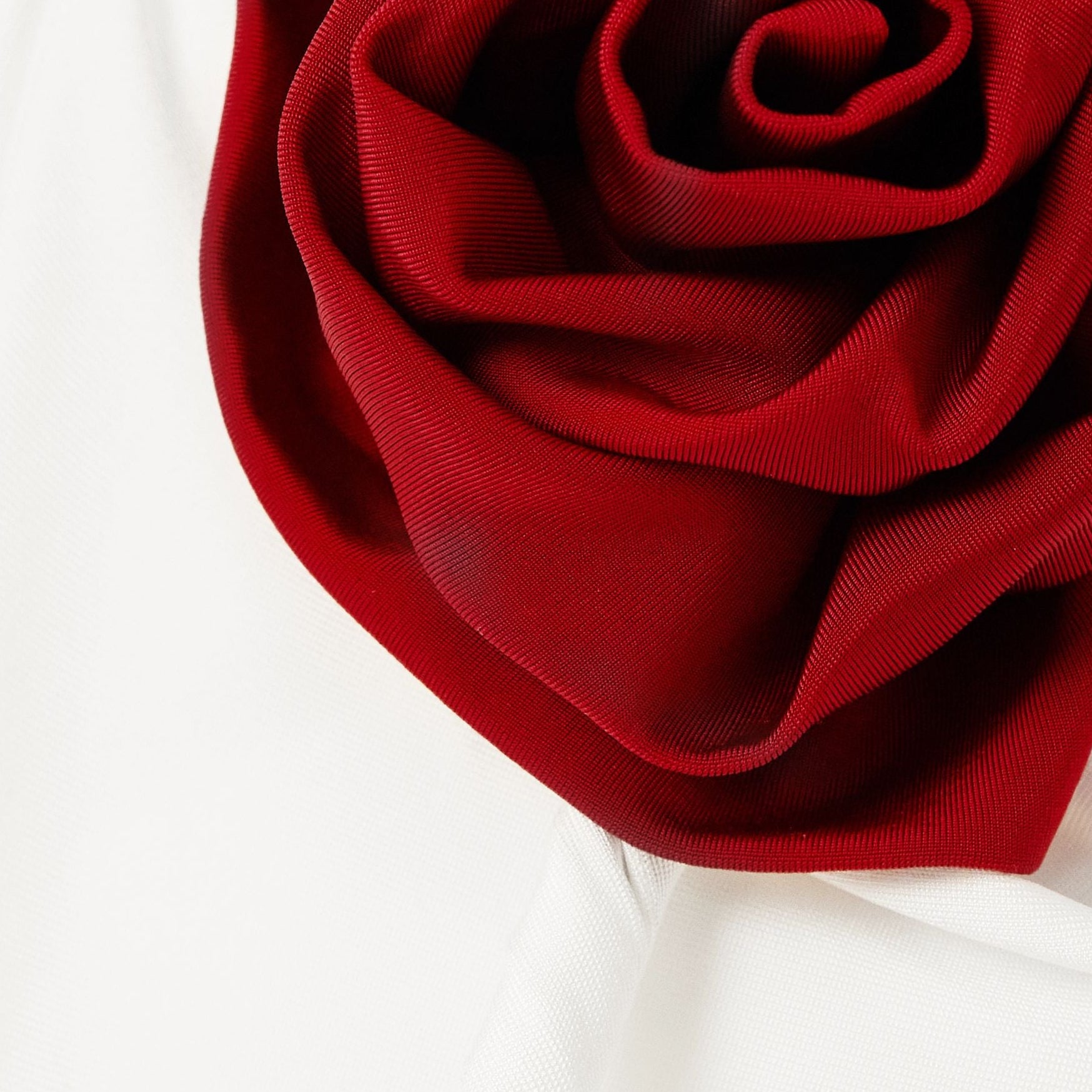 One-Shoulder Appliquéd Ruched Bustier Top