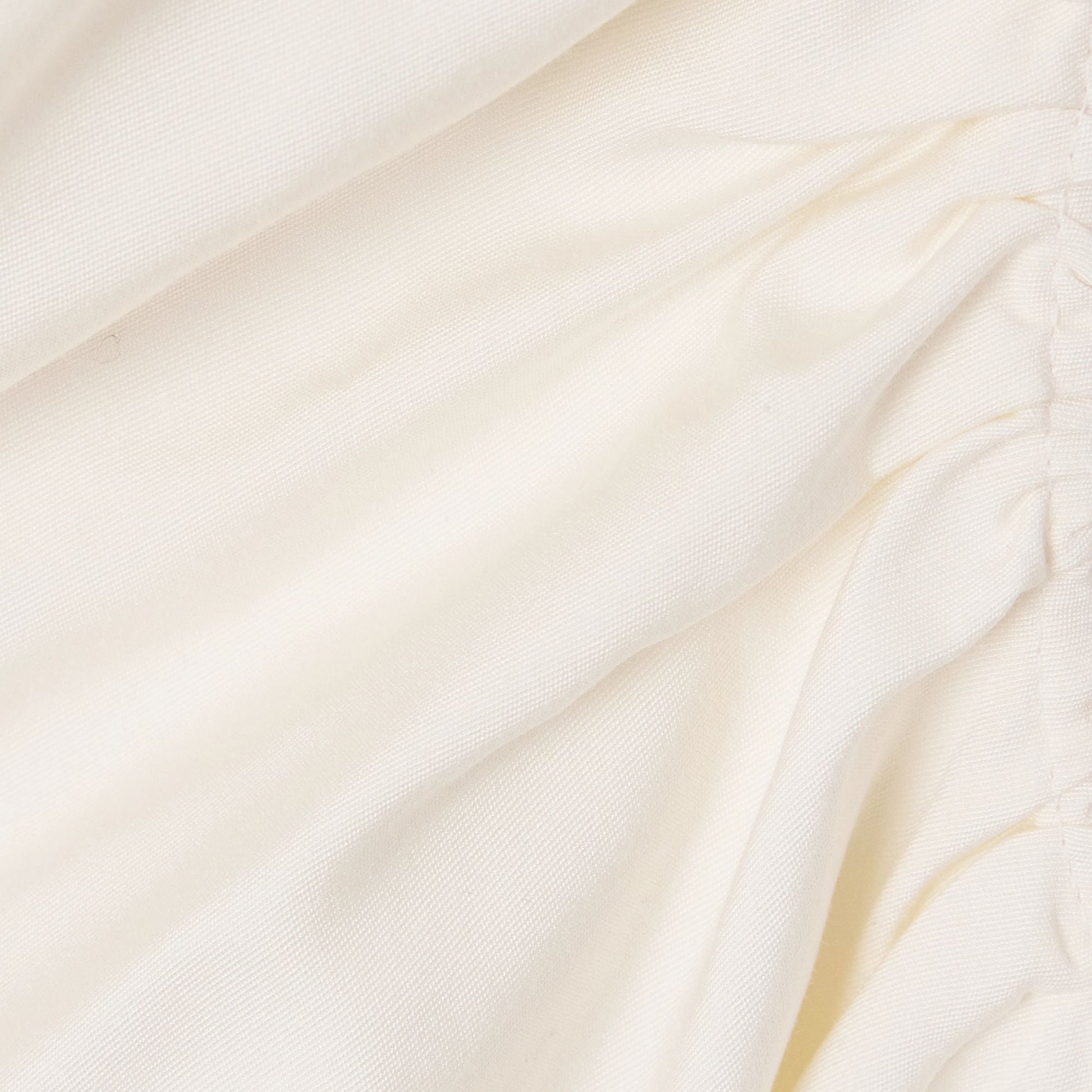 Off-The-Shoulder Draped Silk Top